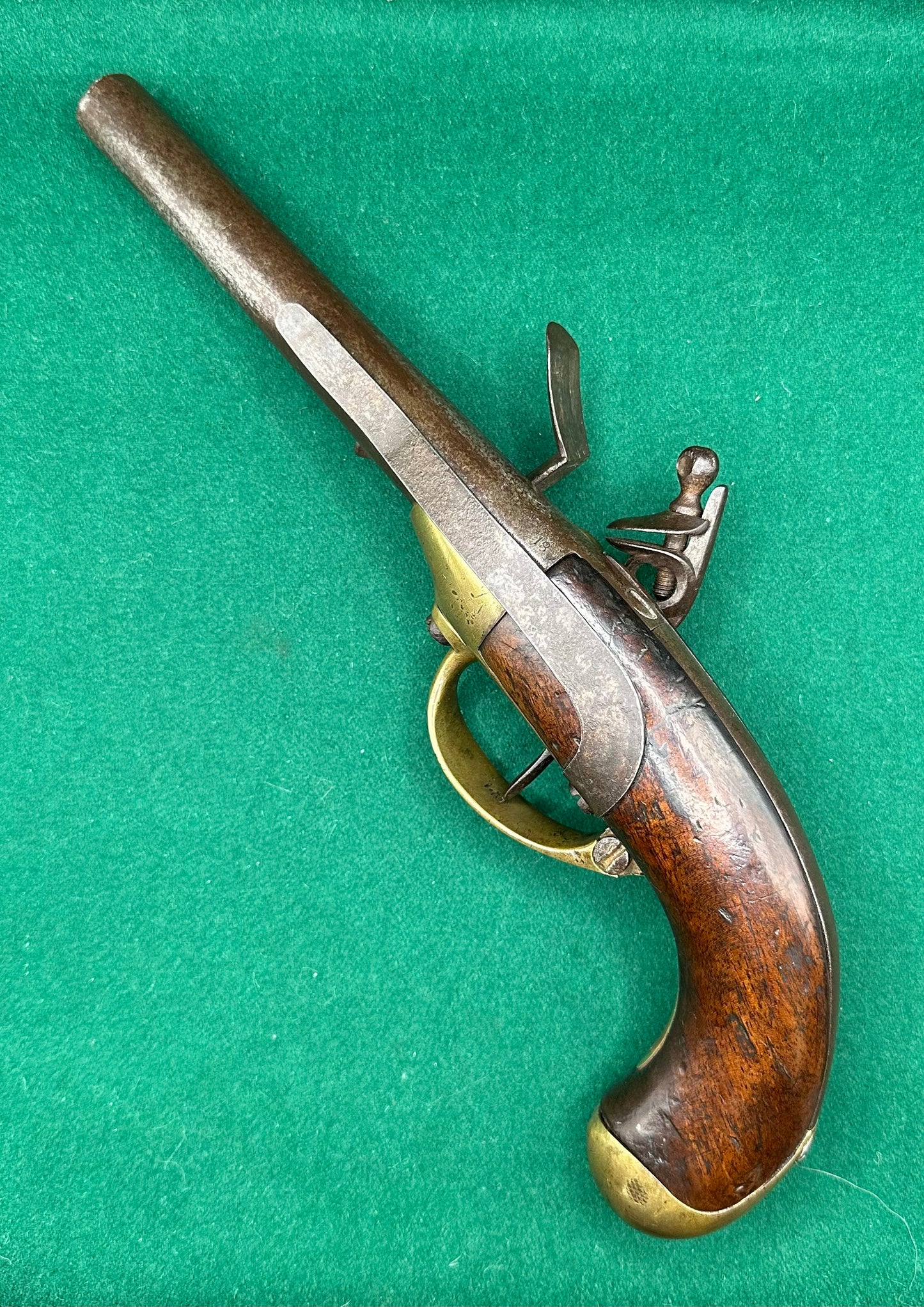 French M1777 Flintlock Cavalry Pistol From The Mauberge Arsenal