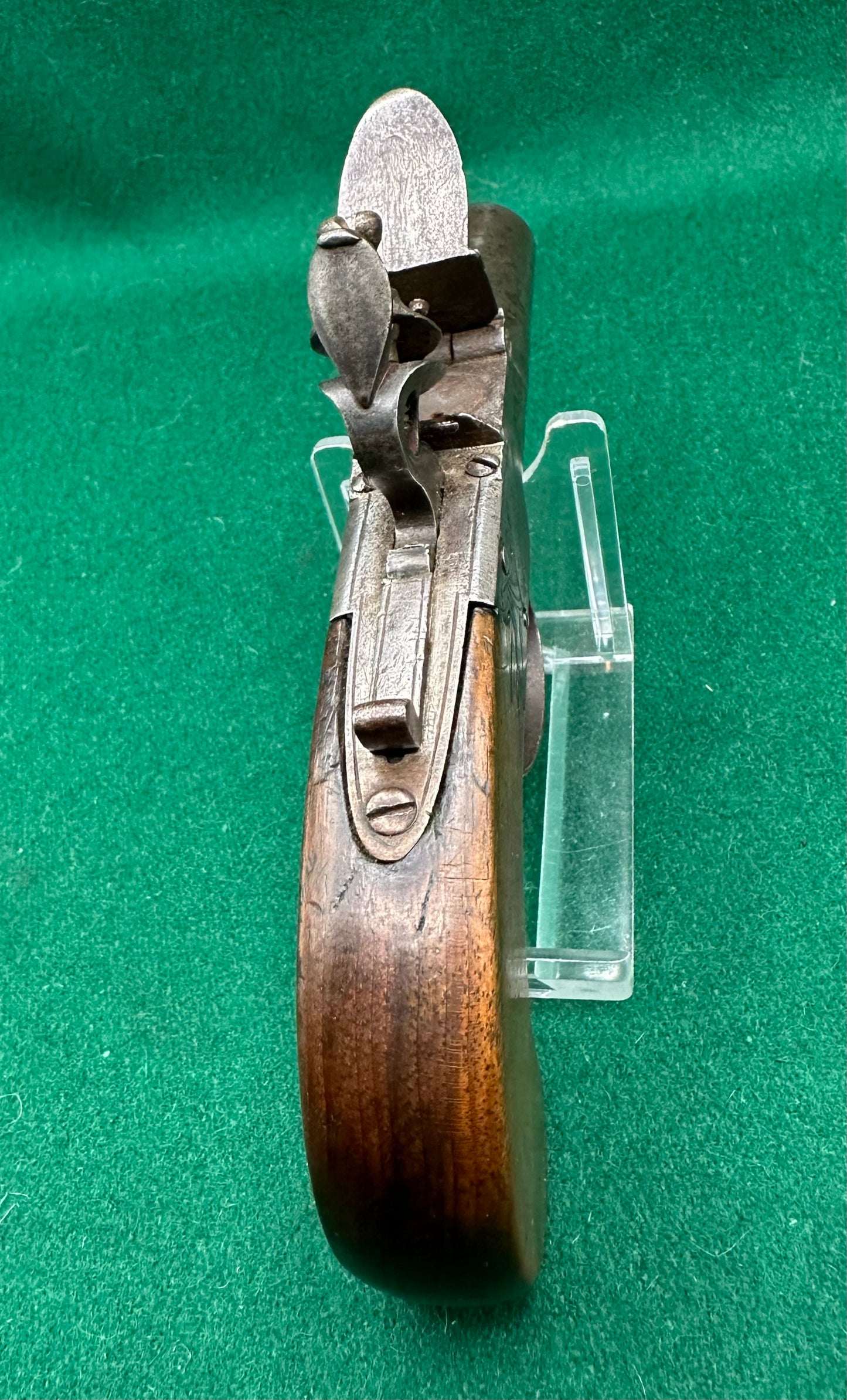 Flintlock Boxlock Pocket Pistol By Calvert Of Leeds