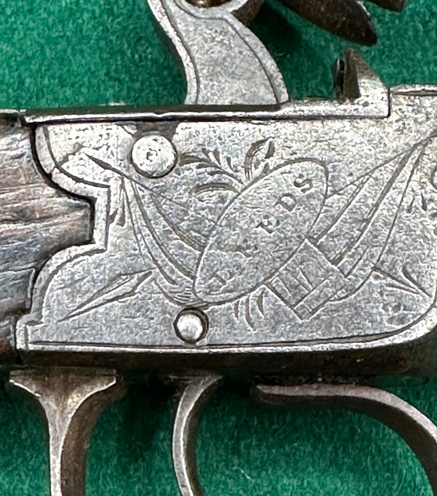 Flintlock Boxlock Pocket Pistol By Calvert Of Leeds