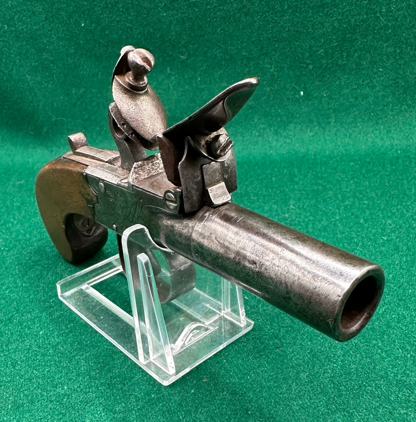 Flintlock Boxlock Pocket Pistol By Calvert Of Leeds