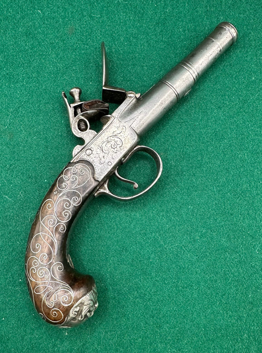 Queen Anne Type Pocket Pistol By Ketland & Co