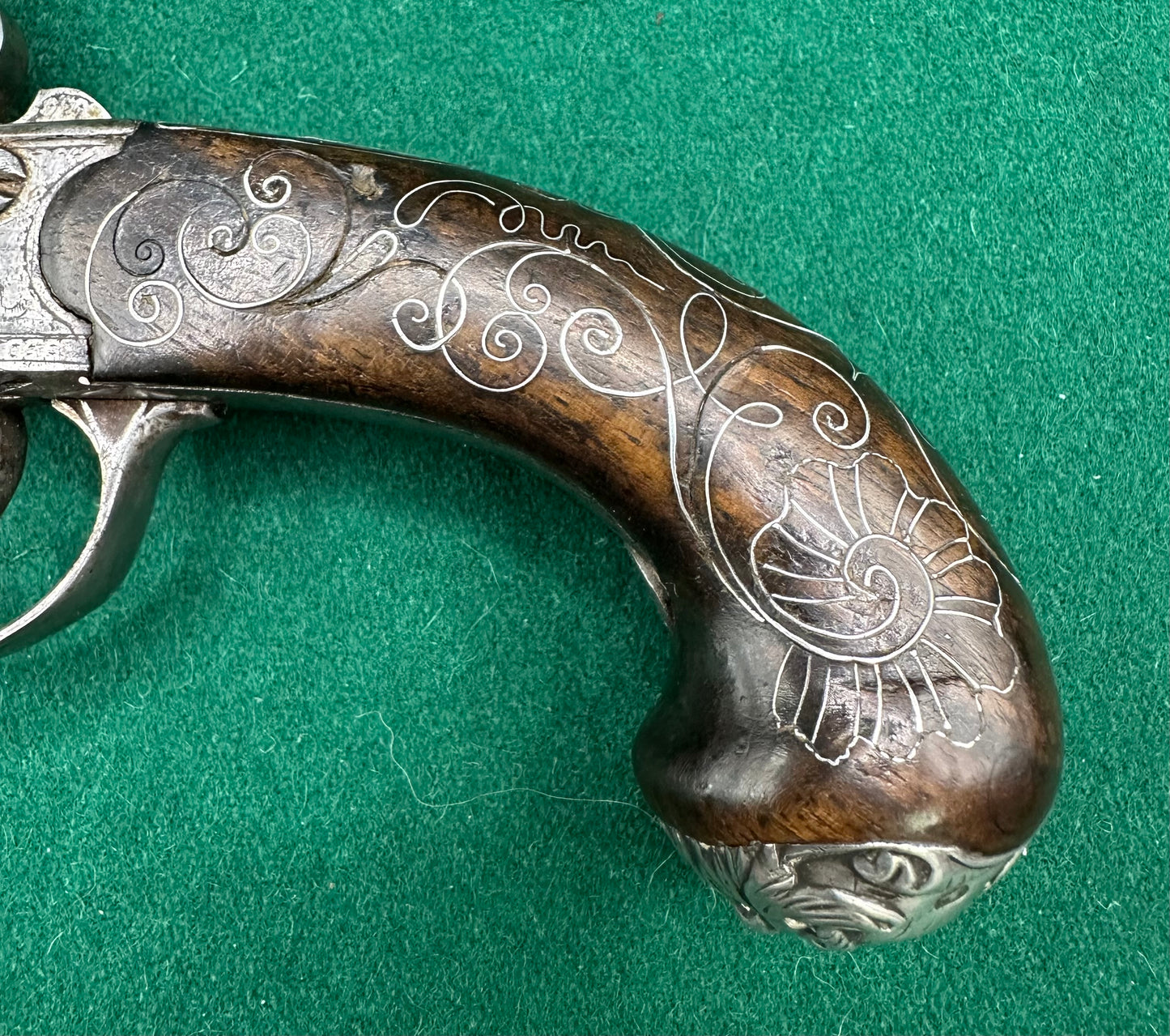 Queen Anne Type Pocket Pistol By Ketland & Co