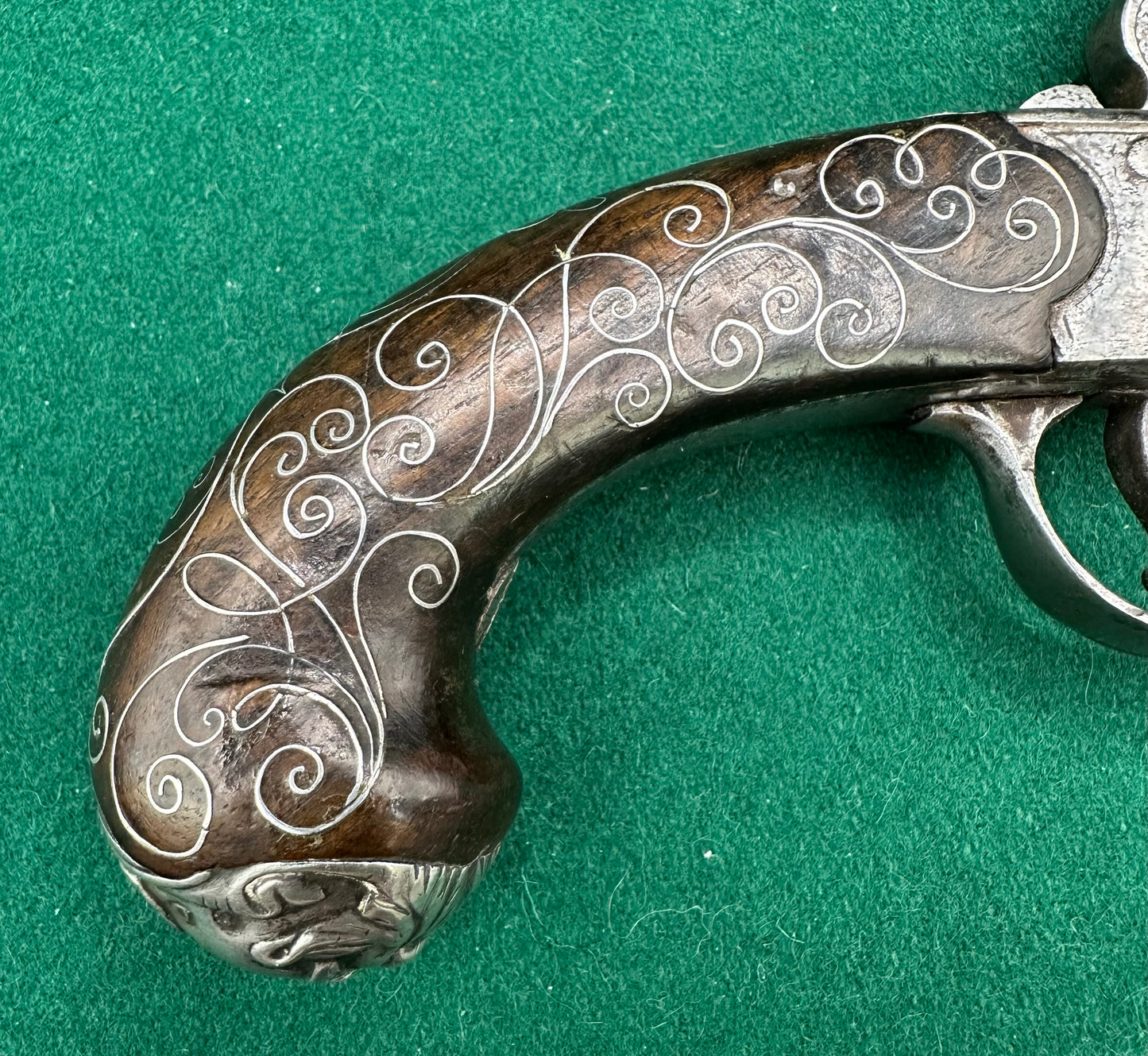 Queen Anne Type Pocket Pistol By Ketland & Co