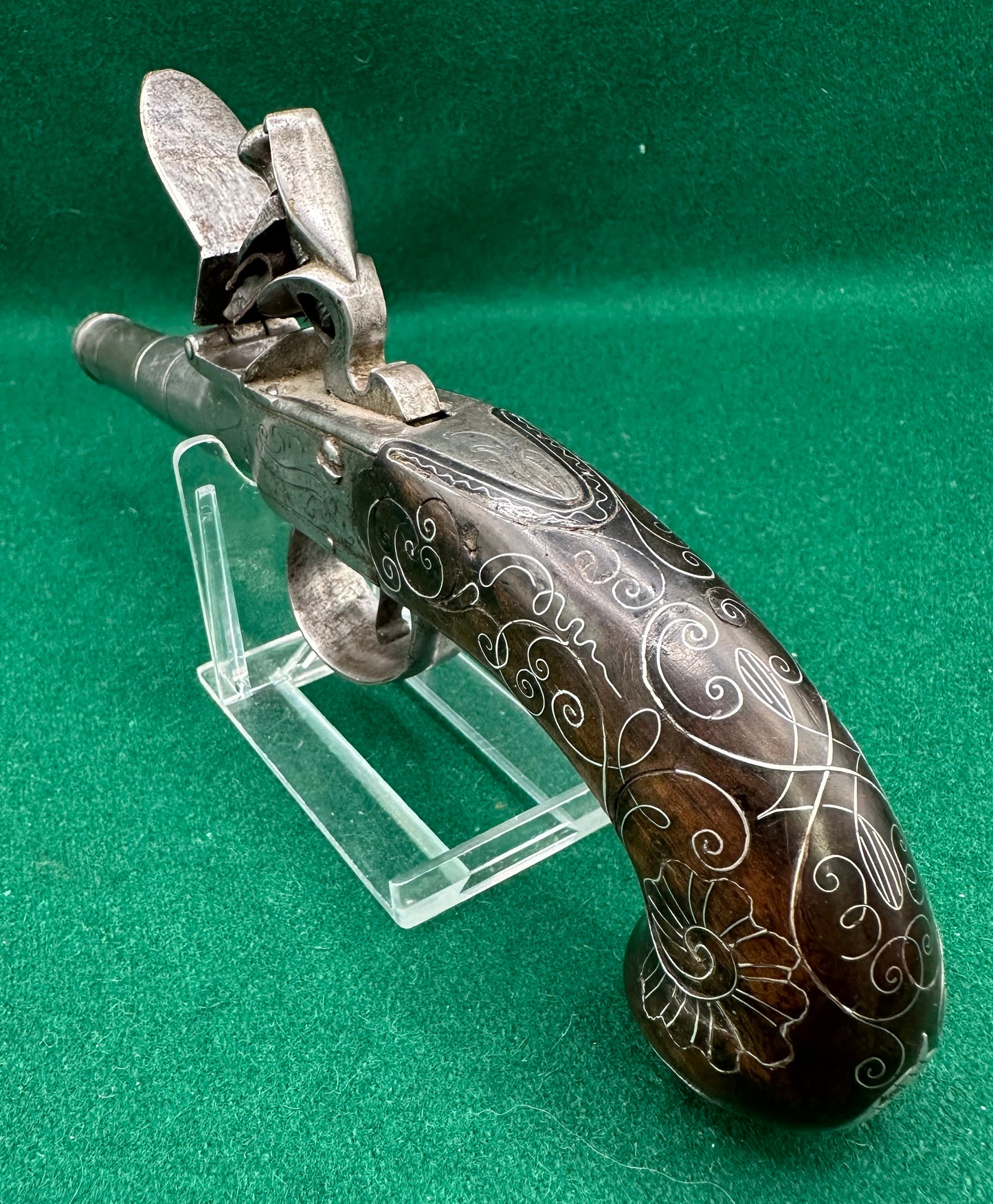Queen Anne Type Pocket Pistol By Ketland & Co