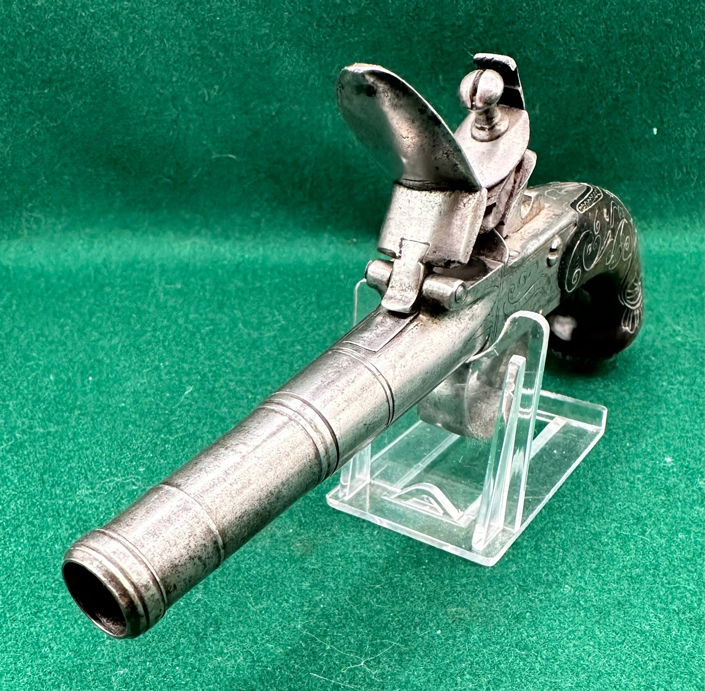 Queen Anne Type Pocket Pistol By Ketland & Co