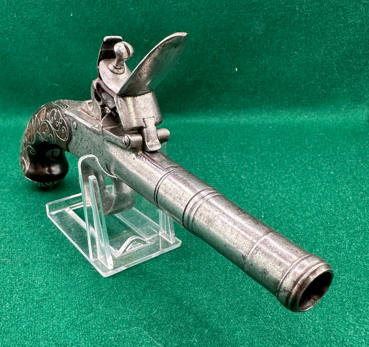 Queen Anne Type Pocket Pistol By Ketland & Co