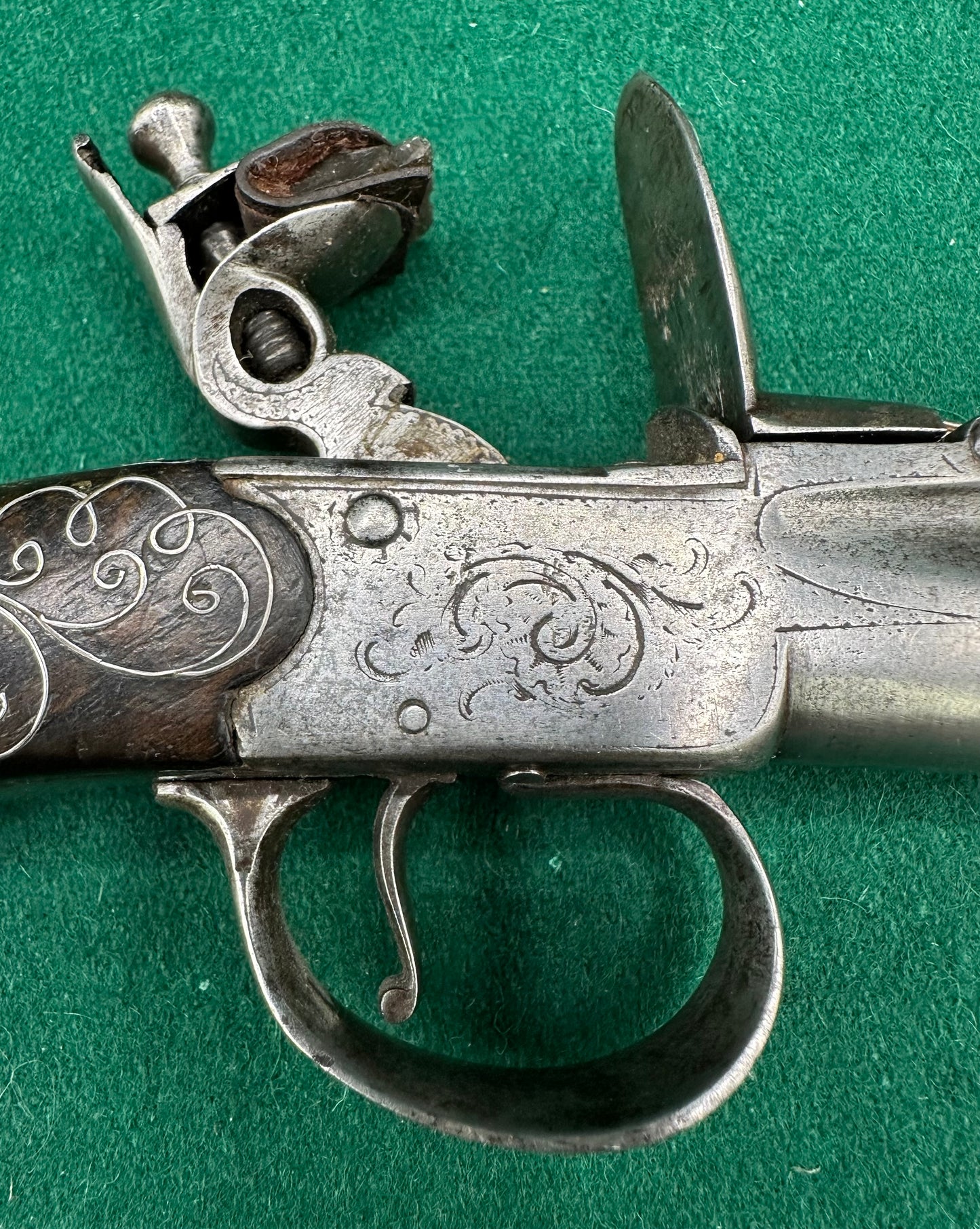 Queen Anne Type Pocket Pistol By Ketland & Co