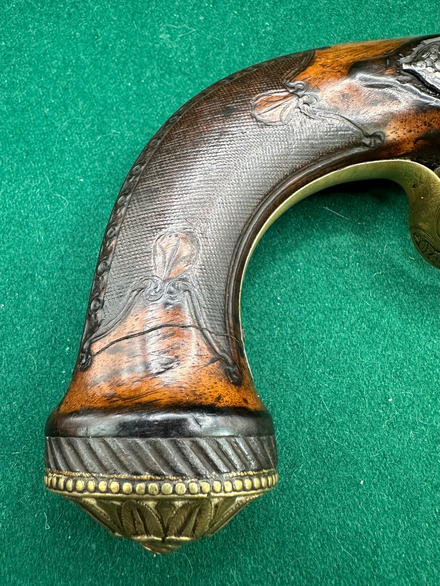 Stunning Percussion Cap Continental Blunderbuss Pistol