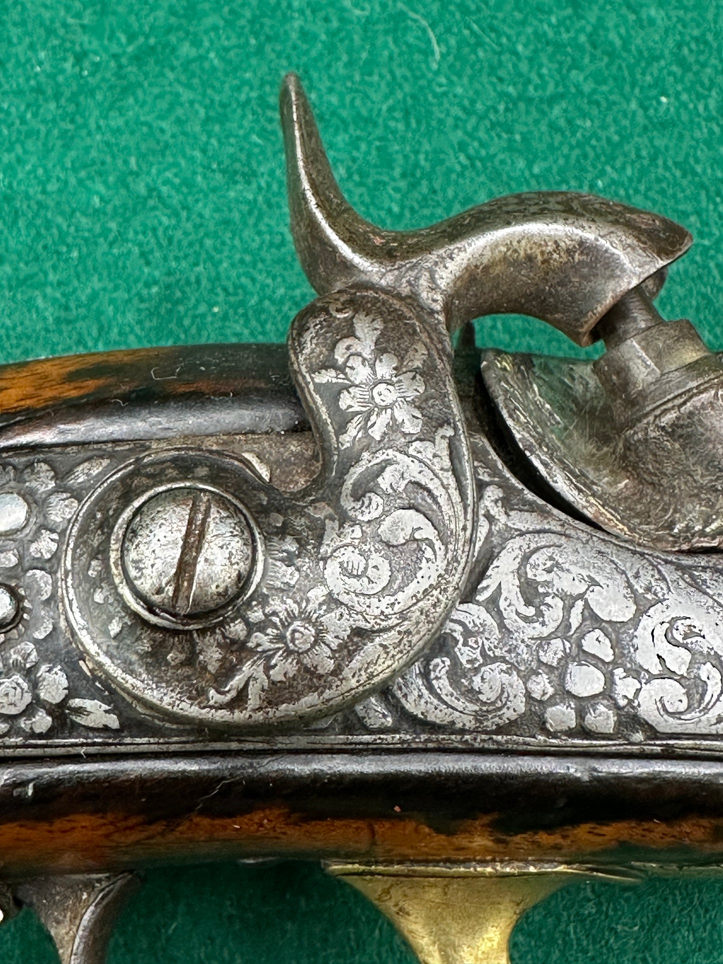 Stunning Percussion Cap Continental Blunderbuss Pistol