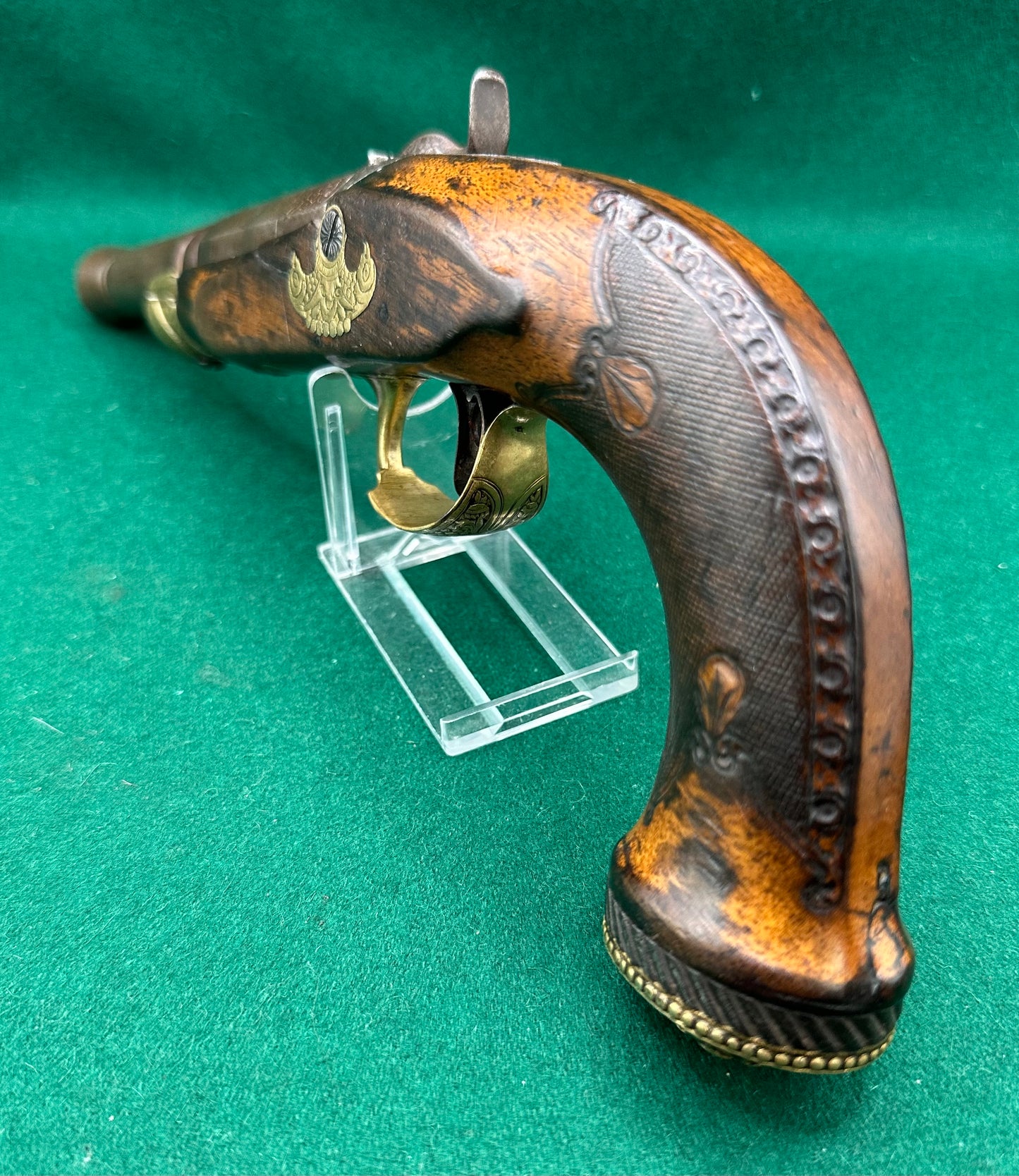 Stunning Percussion Cap Continental Blunderbuss Pistol