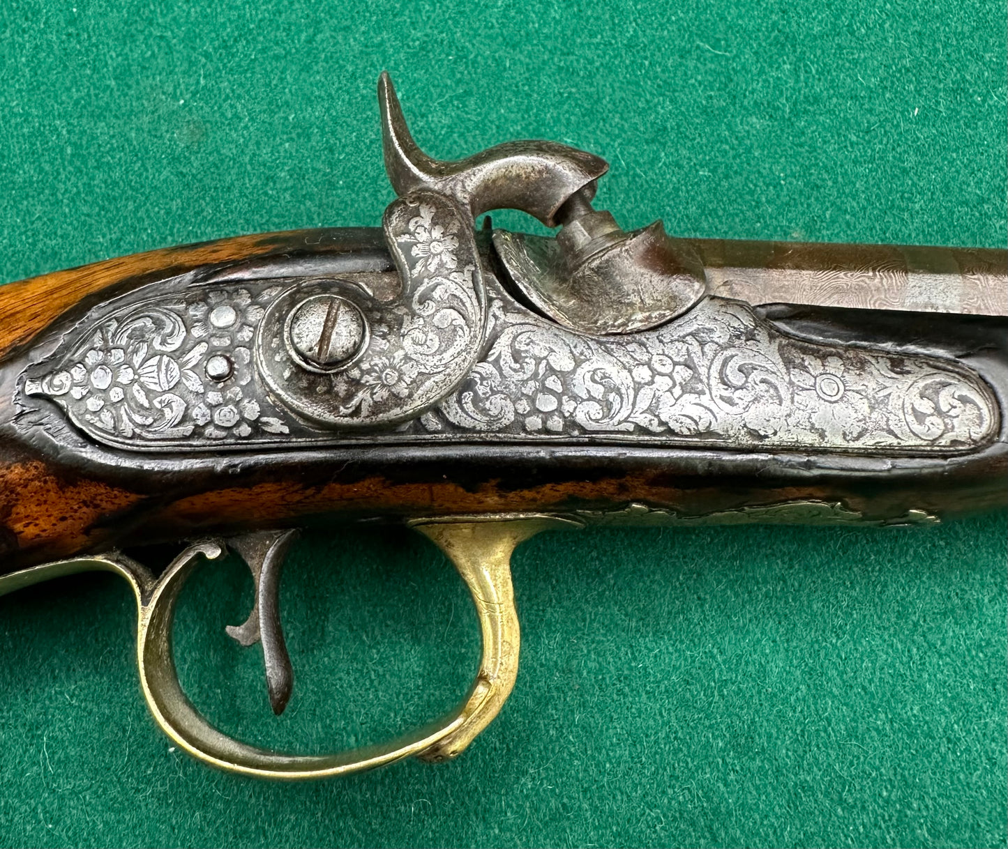 Stunning Percussion Cap Continental Blunderbuss Pistol