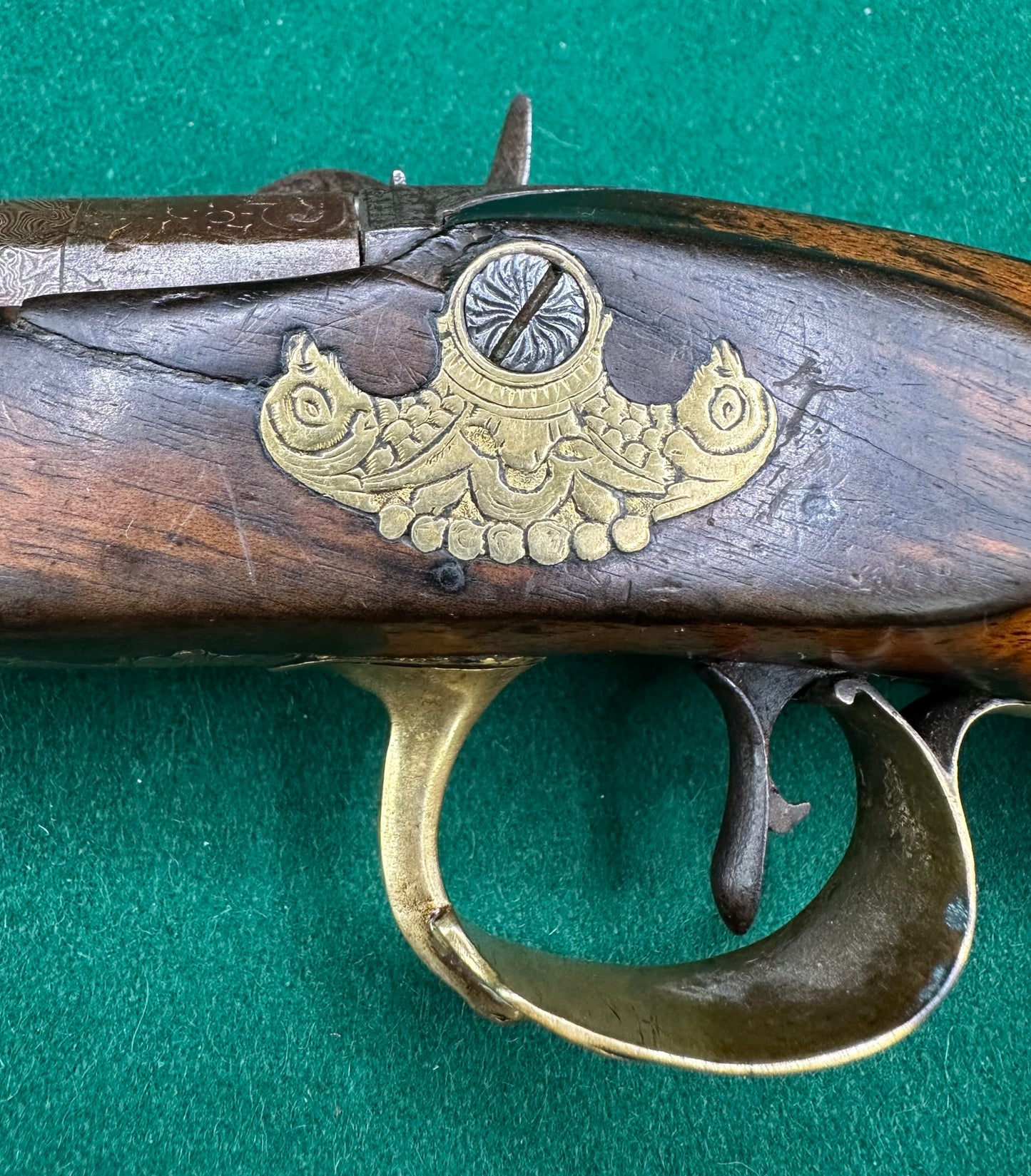 Stunning Percussion Cap Continental Blunderbuss Pistol