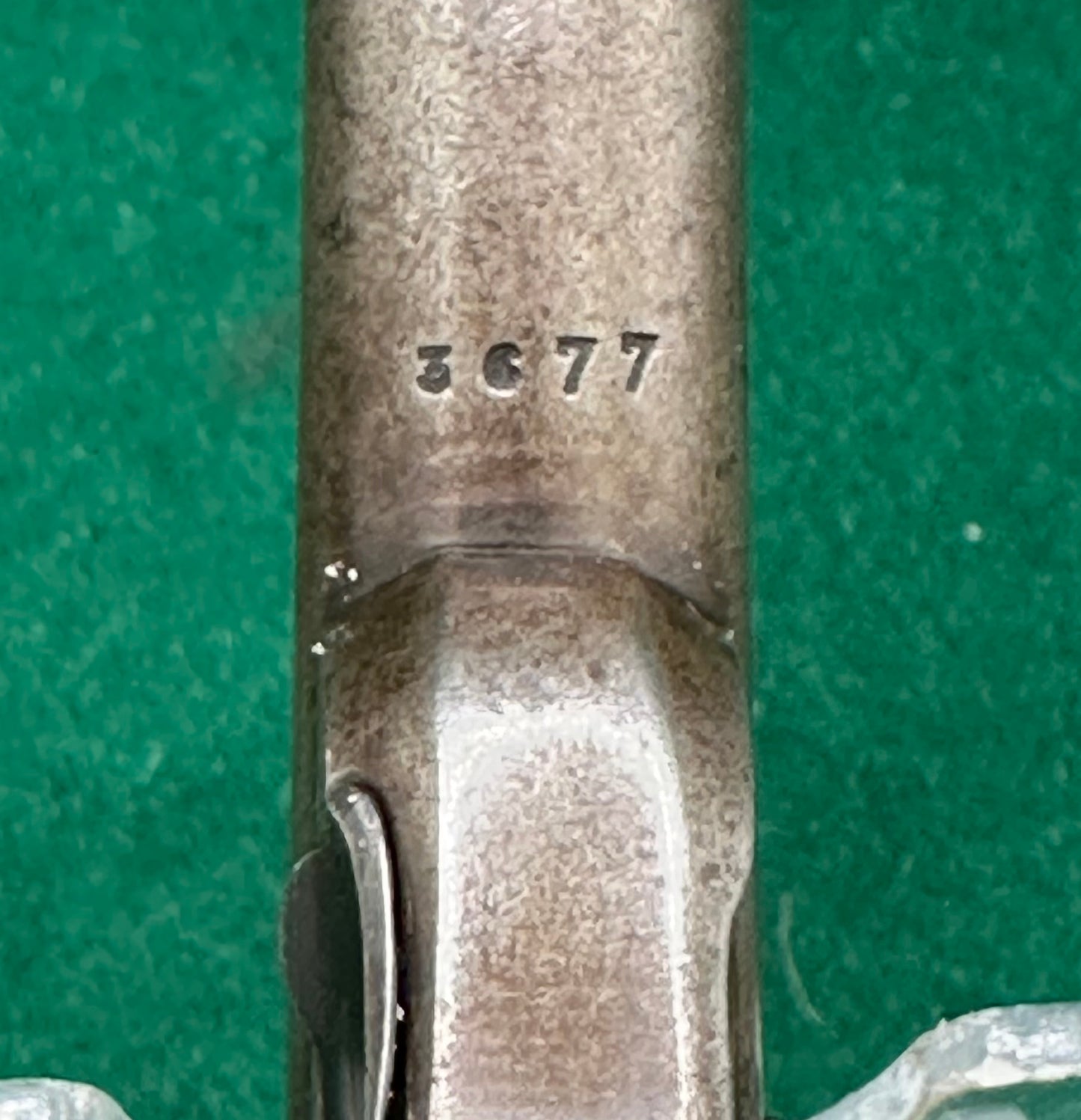 A Cased Moores Patent Teat Fire Pocket Revolver