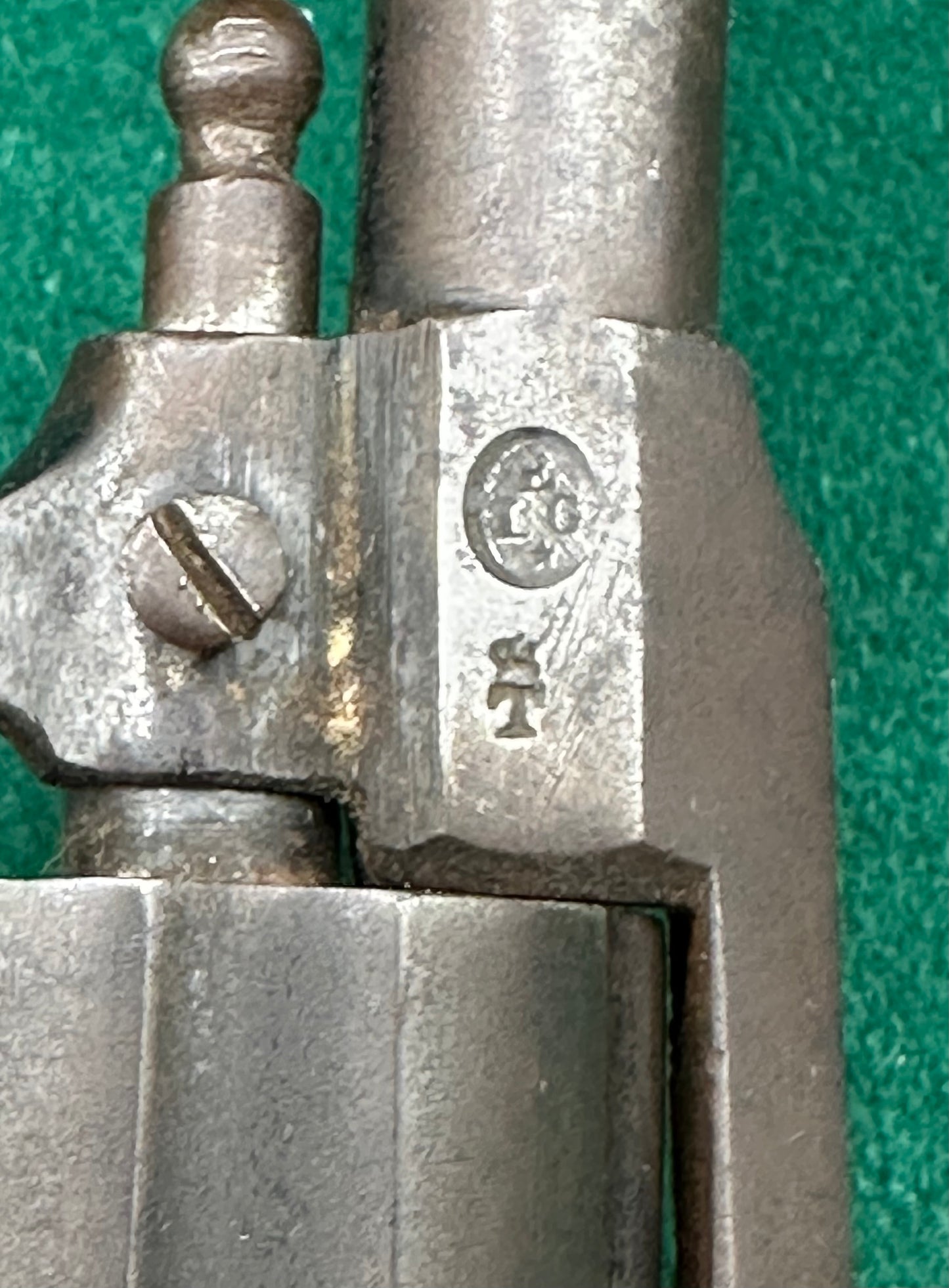 A Pipe Cased 7mm Pinfire Pocket Revolver By Dresse-Laloux