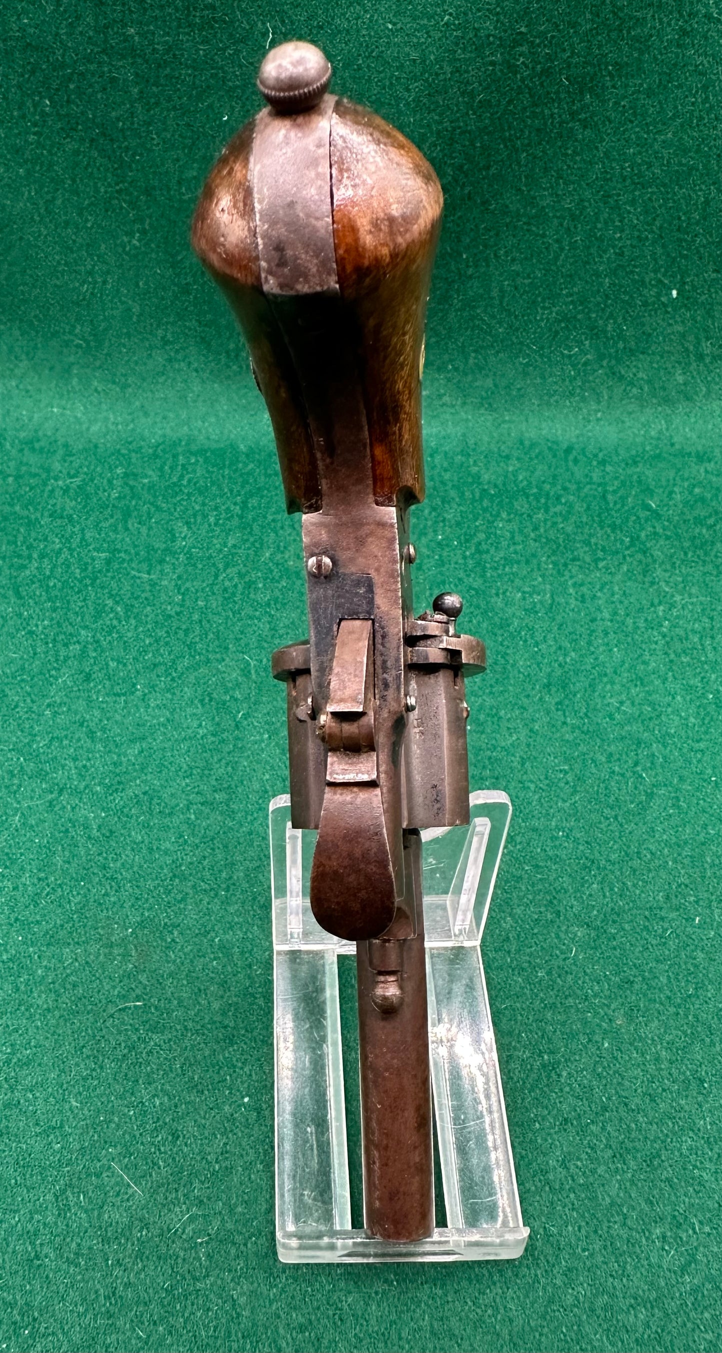 A Pipe Cased 7mm Pinfire Pocket Revolver By Dresse-Laloux