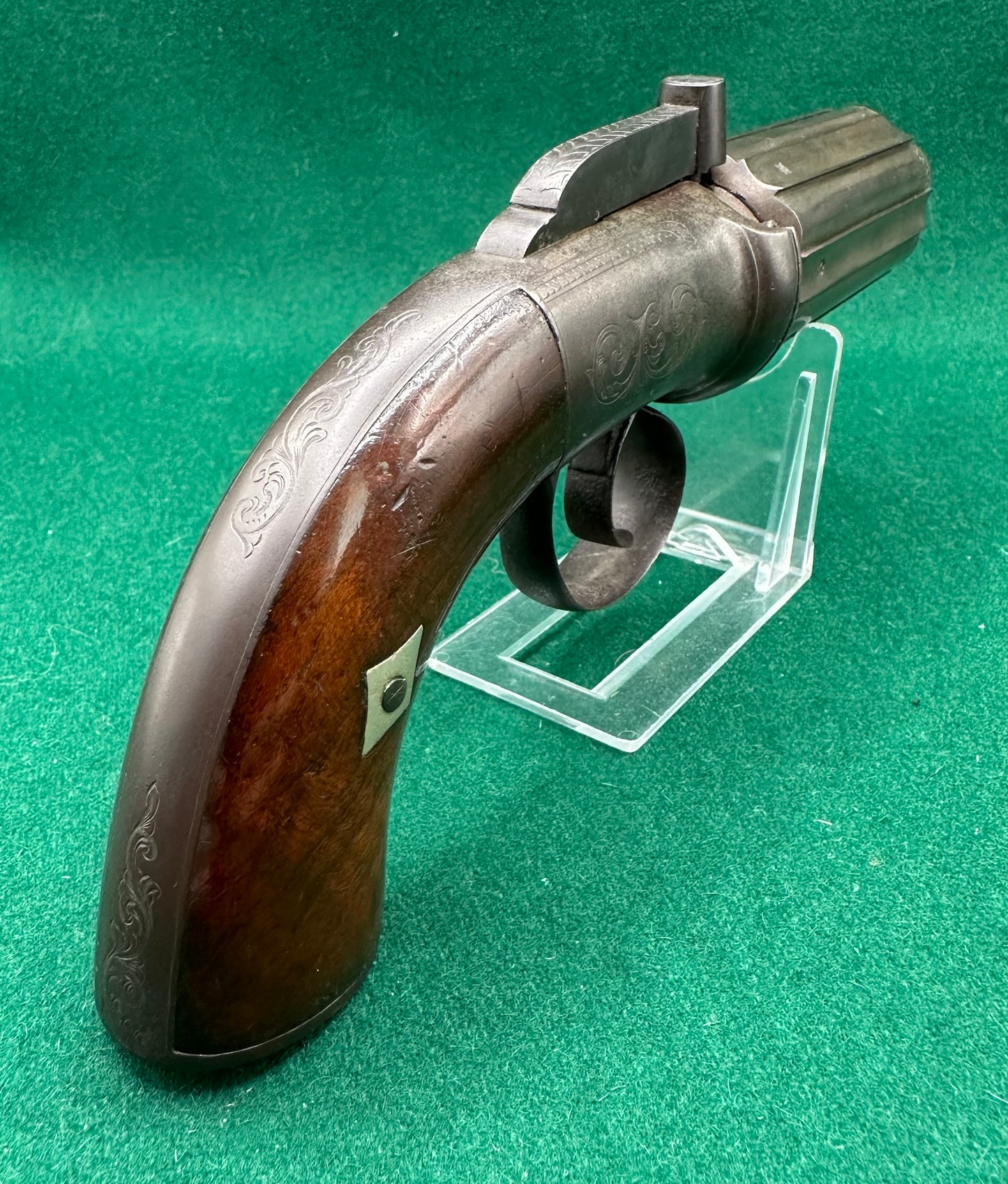 A Nice Condition Percussion Cap Pepperbox Revolver