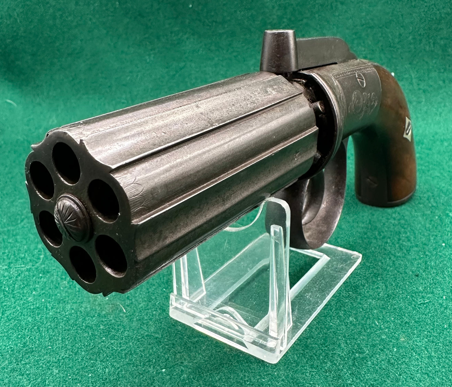 A Nice Condition Percussion Cap Pepperbox Revolver
