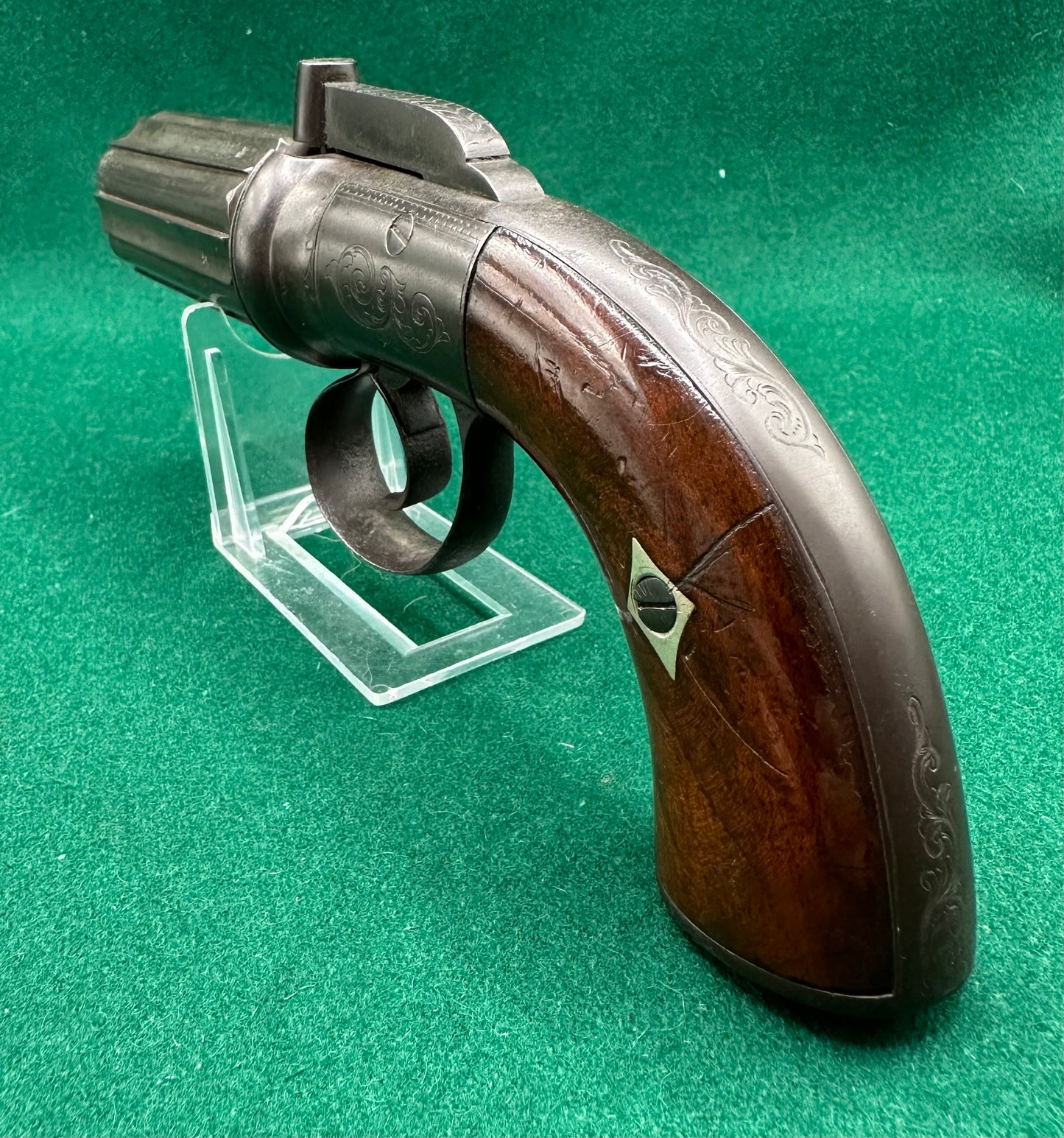 A Nice Condition Percussion Cap Pepperbox Revolver