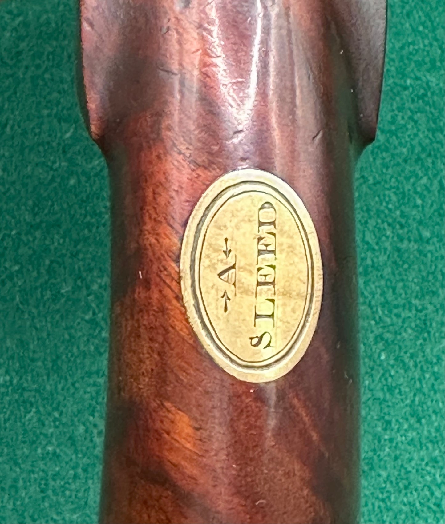Percussion Cap Officers Pistol By H W Mortimer Converted From Flintlock