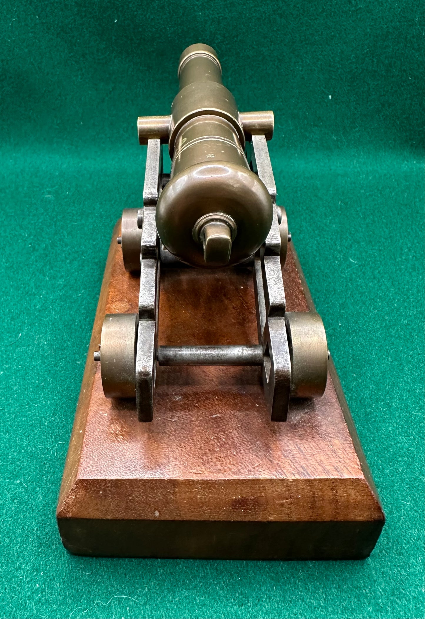 20th Century Brass Model Of A Victorian Artillery Piece