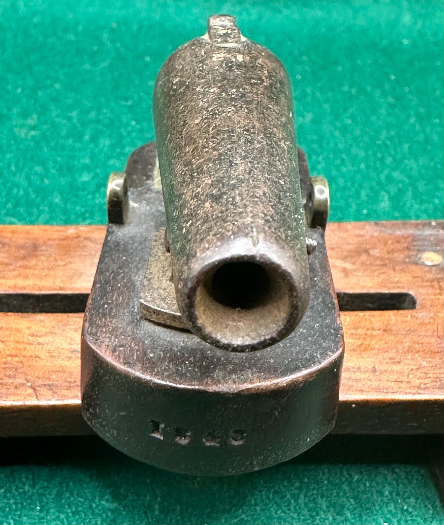 Victorian Model Or Desk Carronades Dated 1848