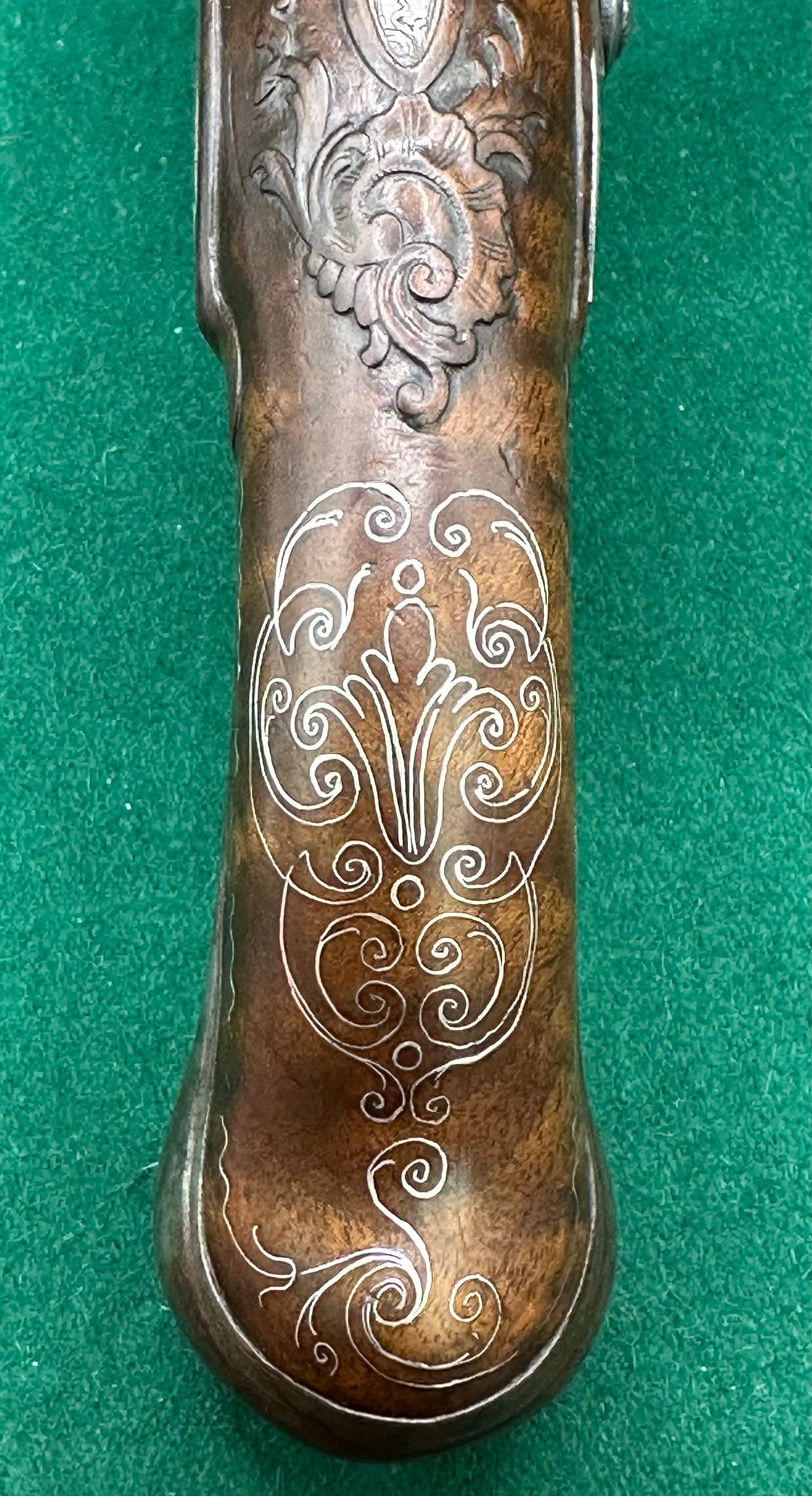A Good Quality French Flintlock Holster Pistol