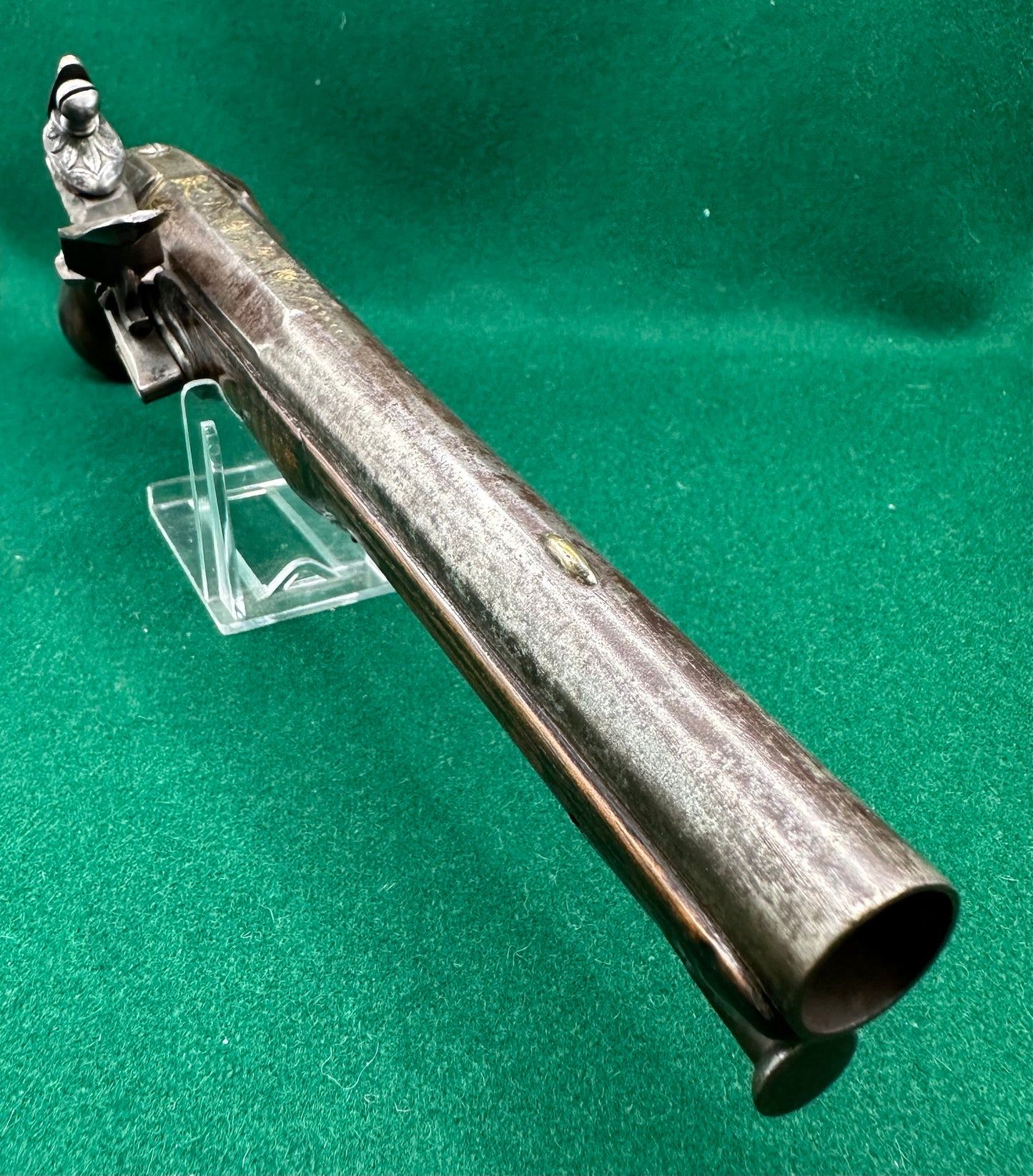 A Good Quality French Flintlock Holster Pistol