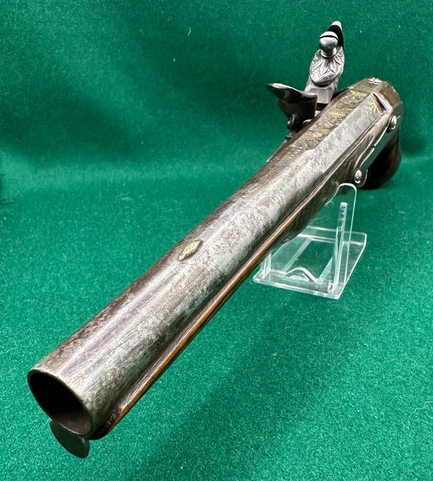 A Good Quality French Flintlock Holster Pistol