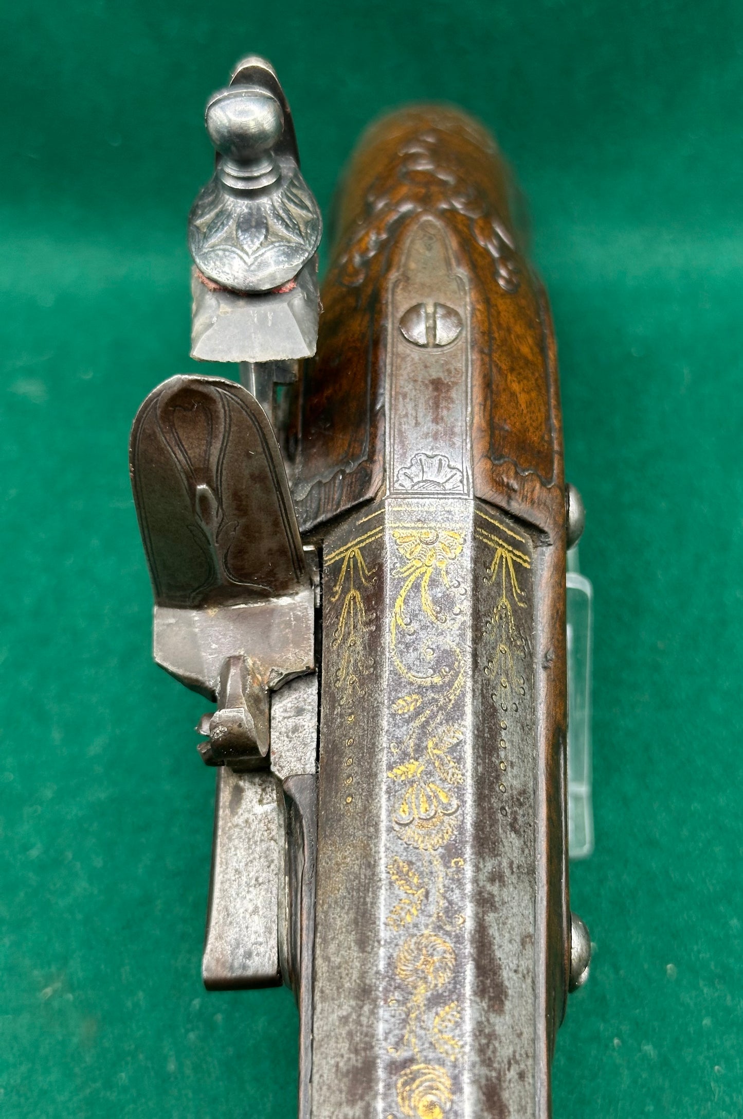 A Good Quality French Flintlock Holster Pistol