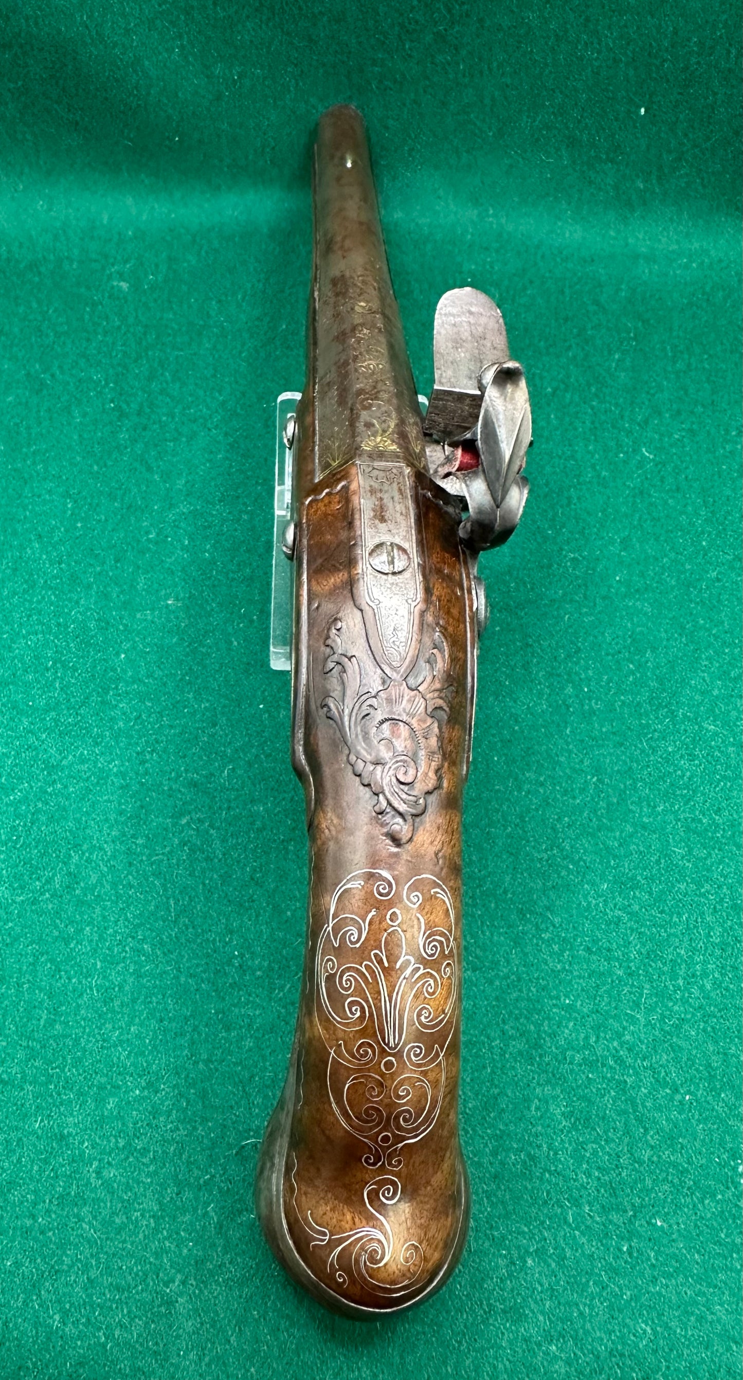 A Good Quality French Flintlock Holster Pistol