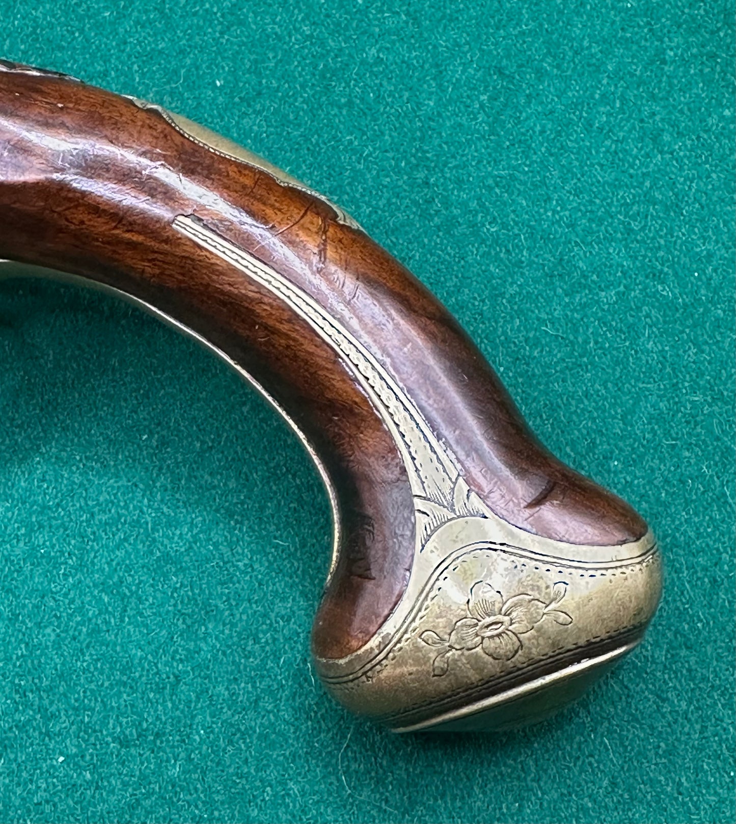 Early Flintlock Travelling Pistol By John Sheppard Of London