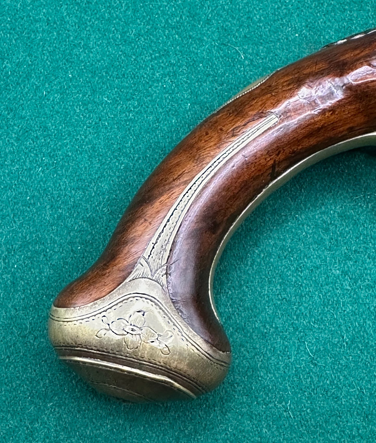 Early Flintlock Travelling Pistol By John Sheppard Of London