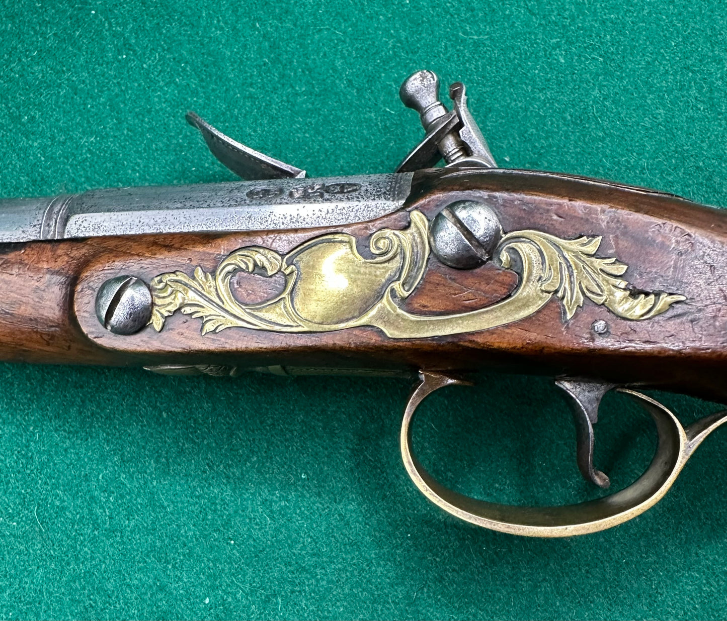 Early Flintlock Travelling Pistol By John Sheppard Of London