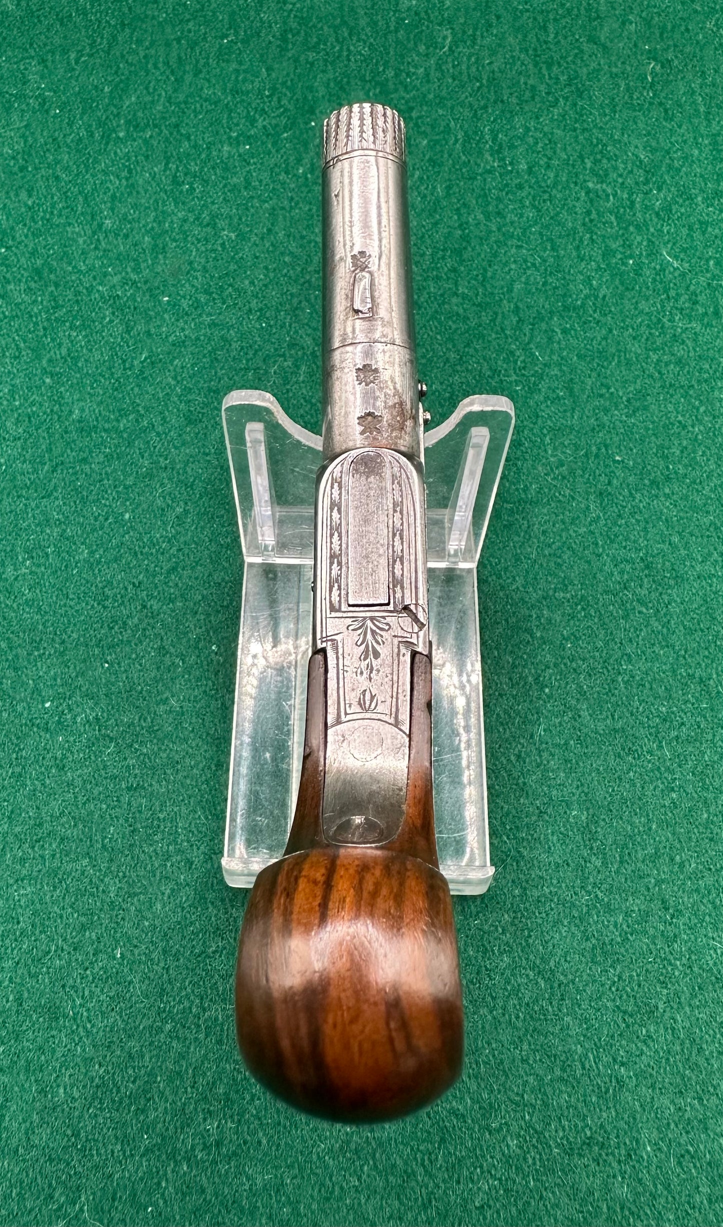 Scottish Boxlock Flintlock Muff Pistol By William McLauchlan
