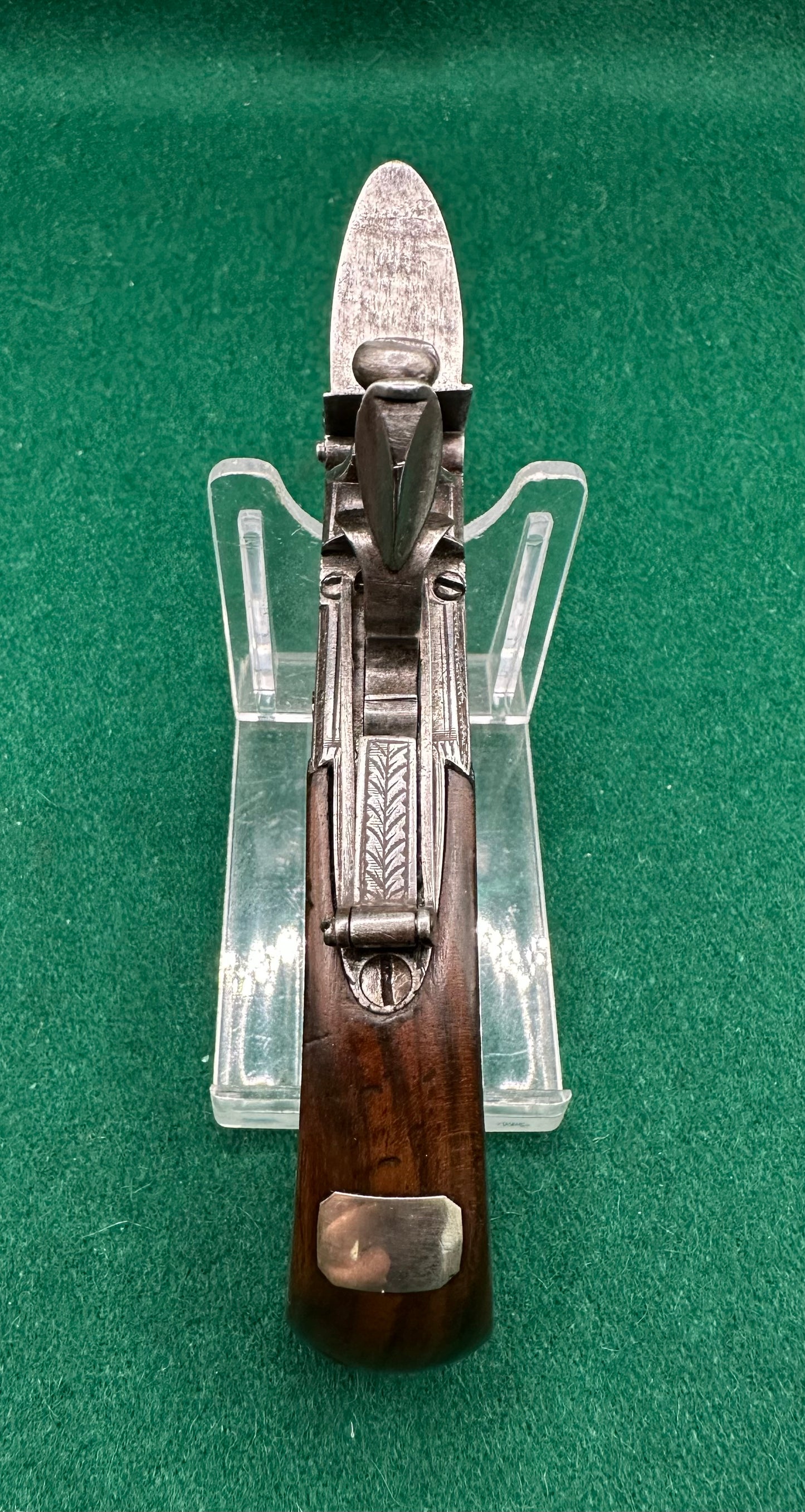 Scottish Boxlock Flintlock Muff Pistol By William McLauchlan