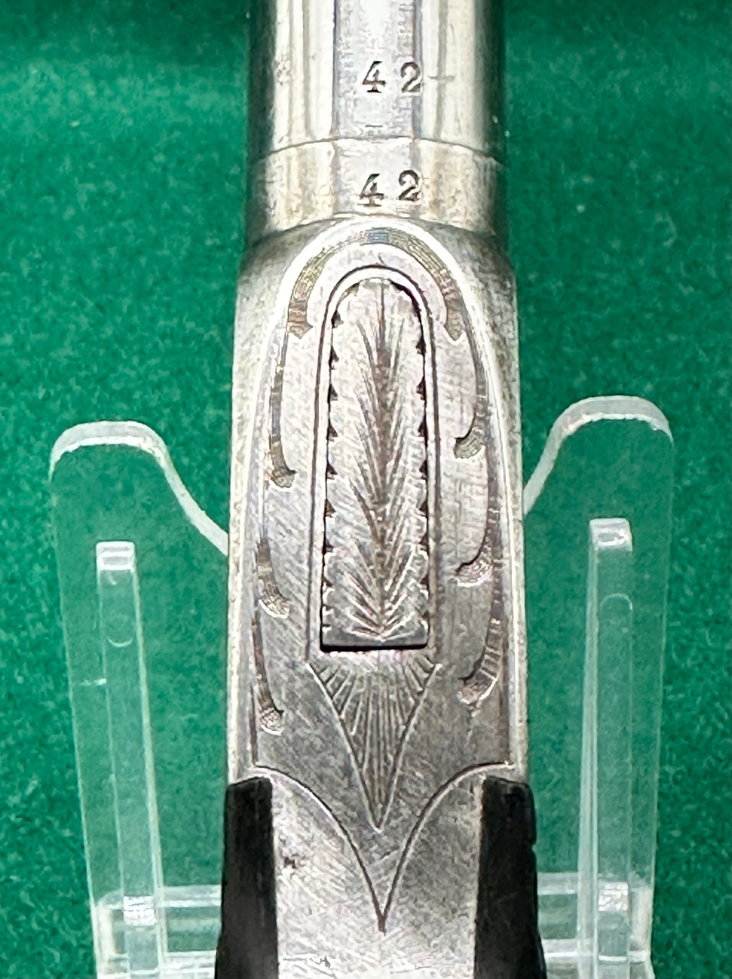 A Fine But Unsigned French or Belgian Percussion Cap Pocket Pistol