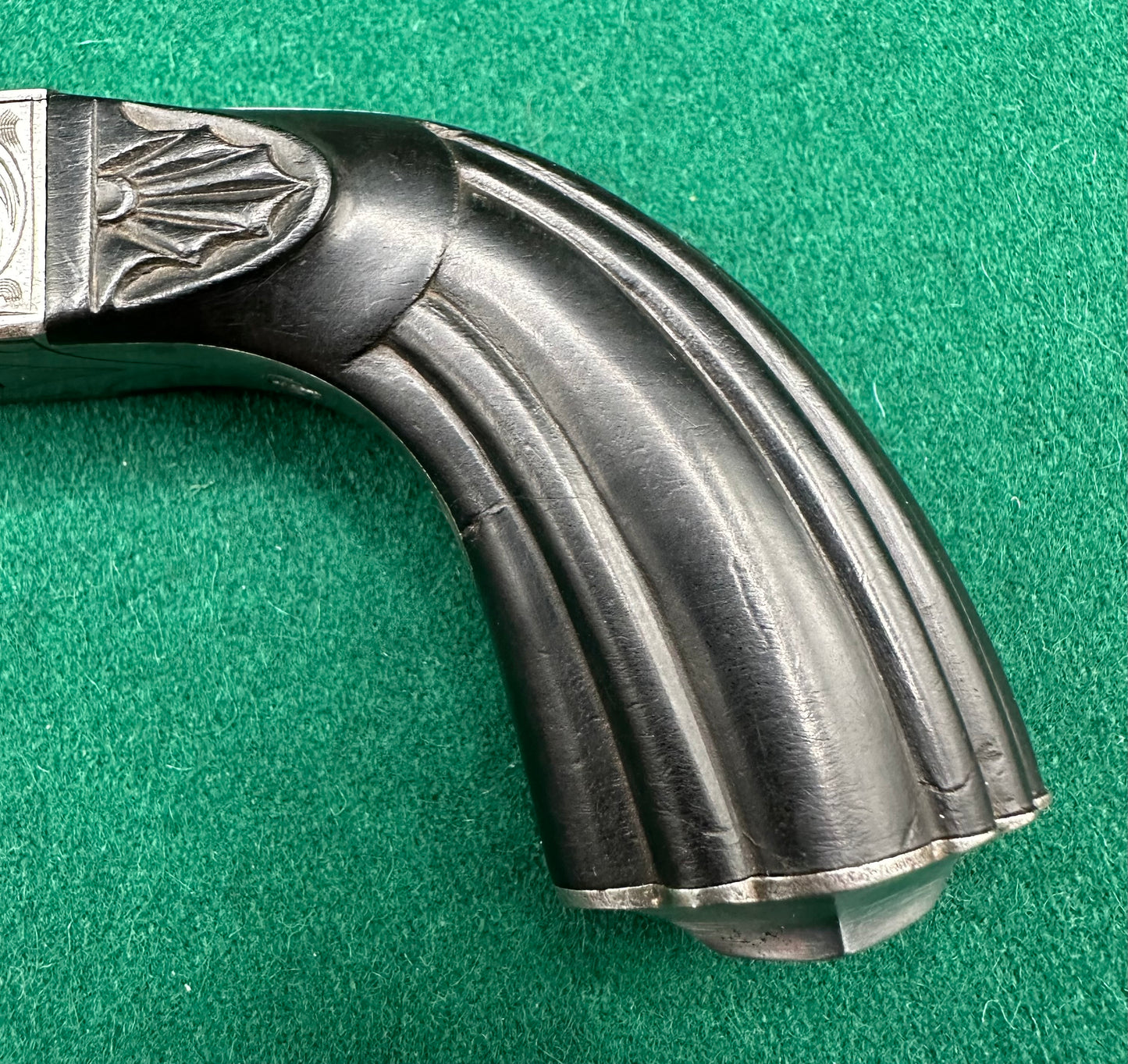 A Fine But Unsigned French or Belgian Percussion Cap Pocket Pistol