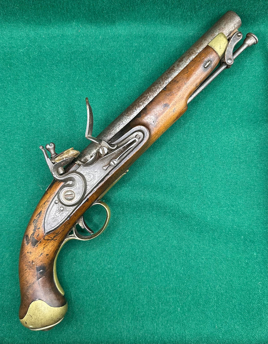 Very Early New Land Pattern Dragoon Pistol With A Contract Or Replacement Lock