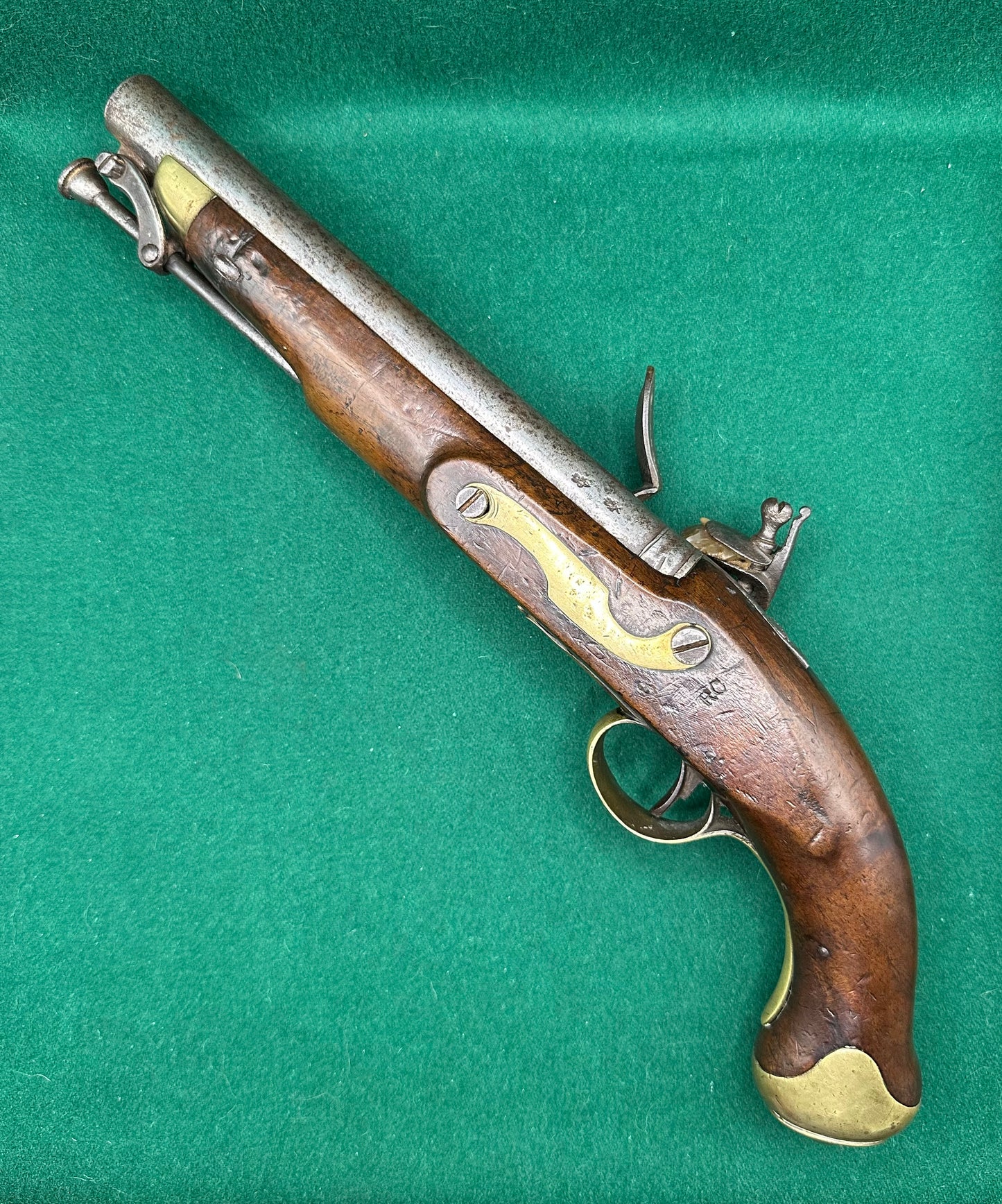 Very Early New Land Pattern Dragoon Pistol With A Contract Or Replacement Lock