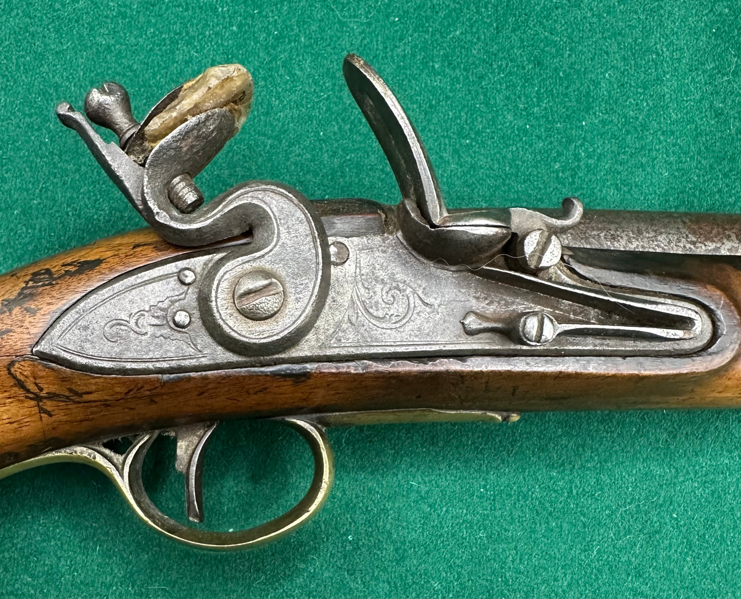 Very Early New Land Pattern Dragoon Pistol With A Contract Or Replacement Lock