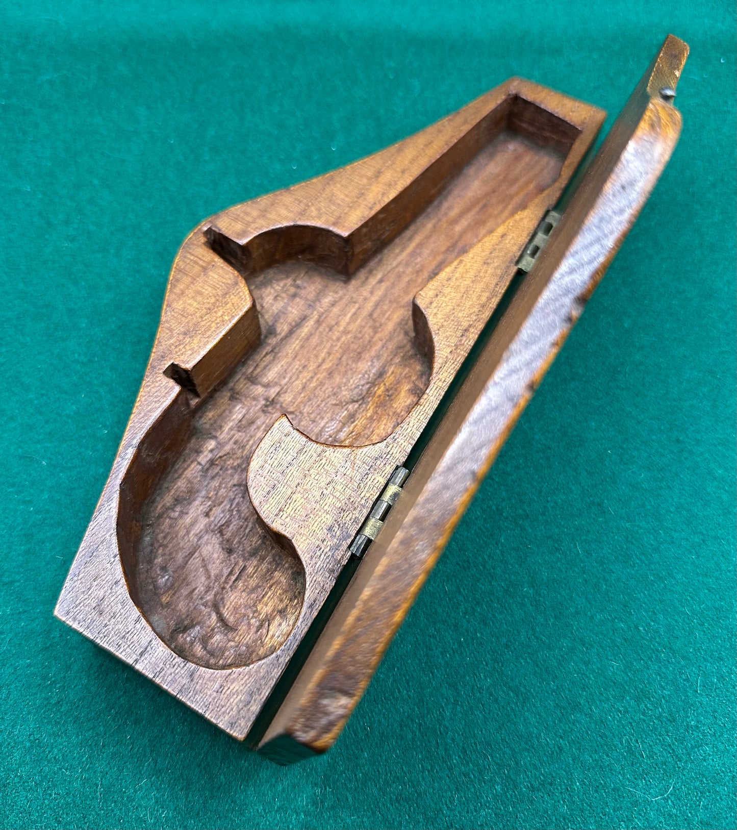 Cased Percussion Cap Boxlock Pocket Pistol With Spring Bayonet By J Dunn