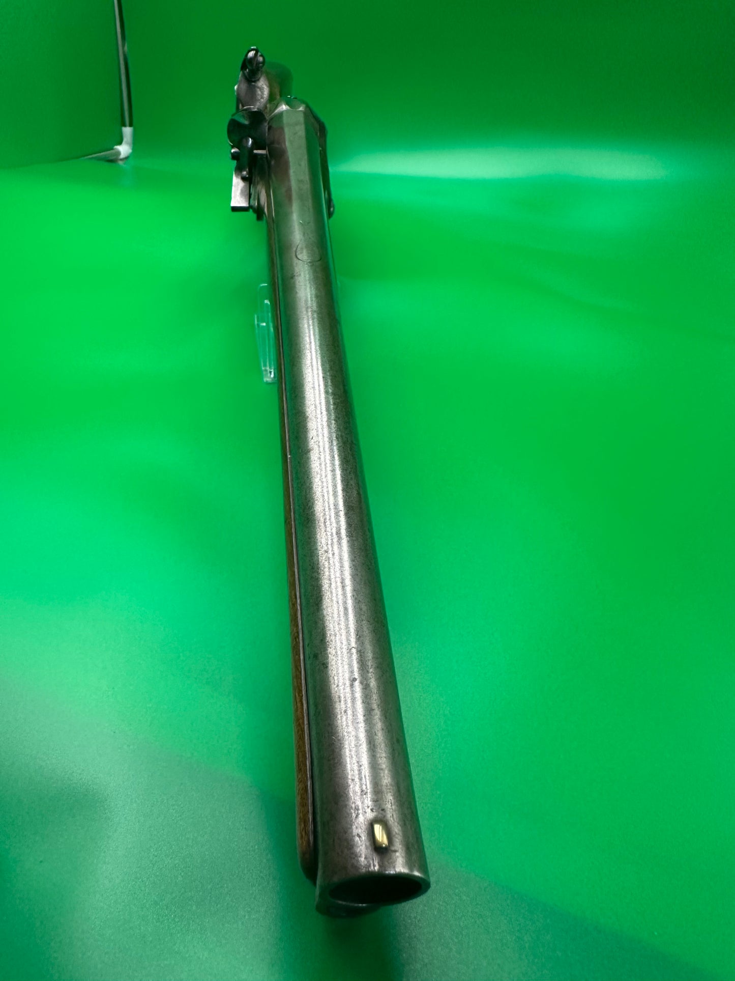 A Very Short Barrelled Steel And Walnut Flintlock Carbine Or Coach Gun