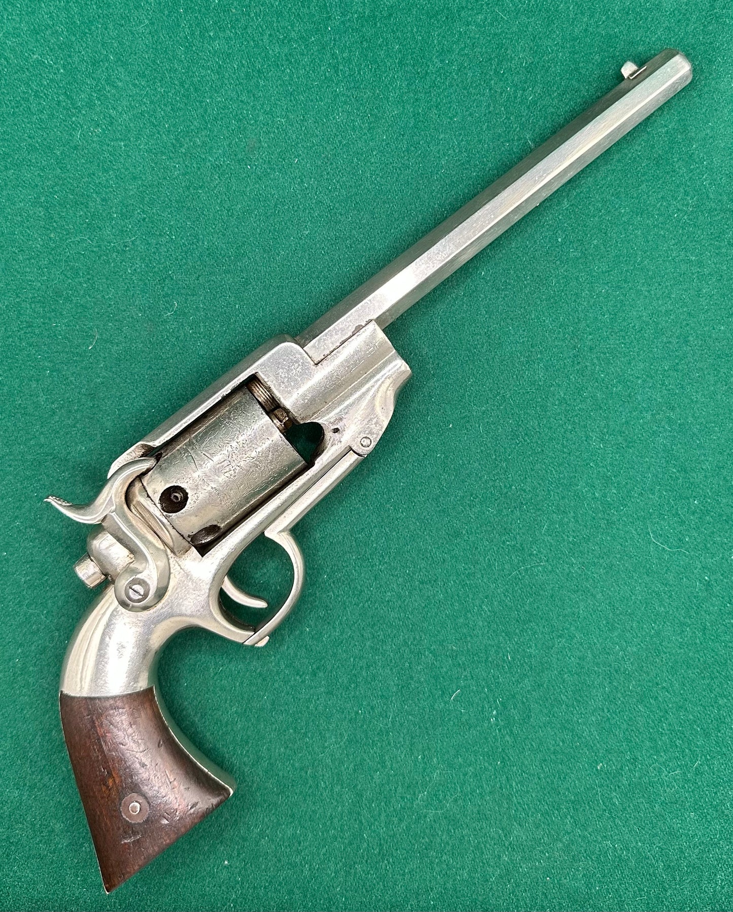 Rare Allen & Wheelock Side Hammer Navy Pistol