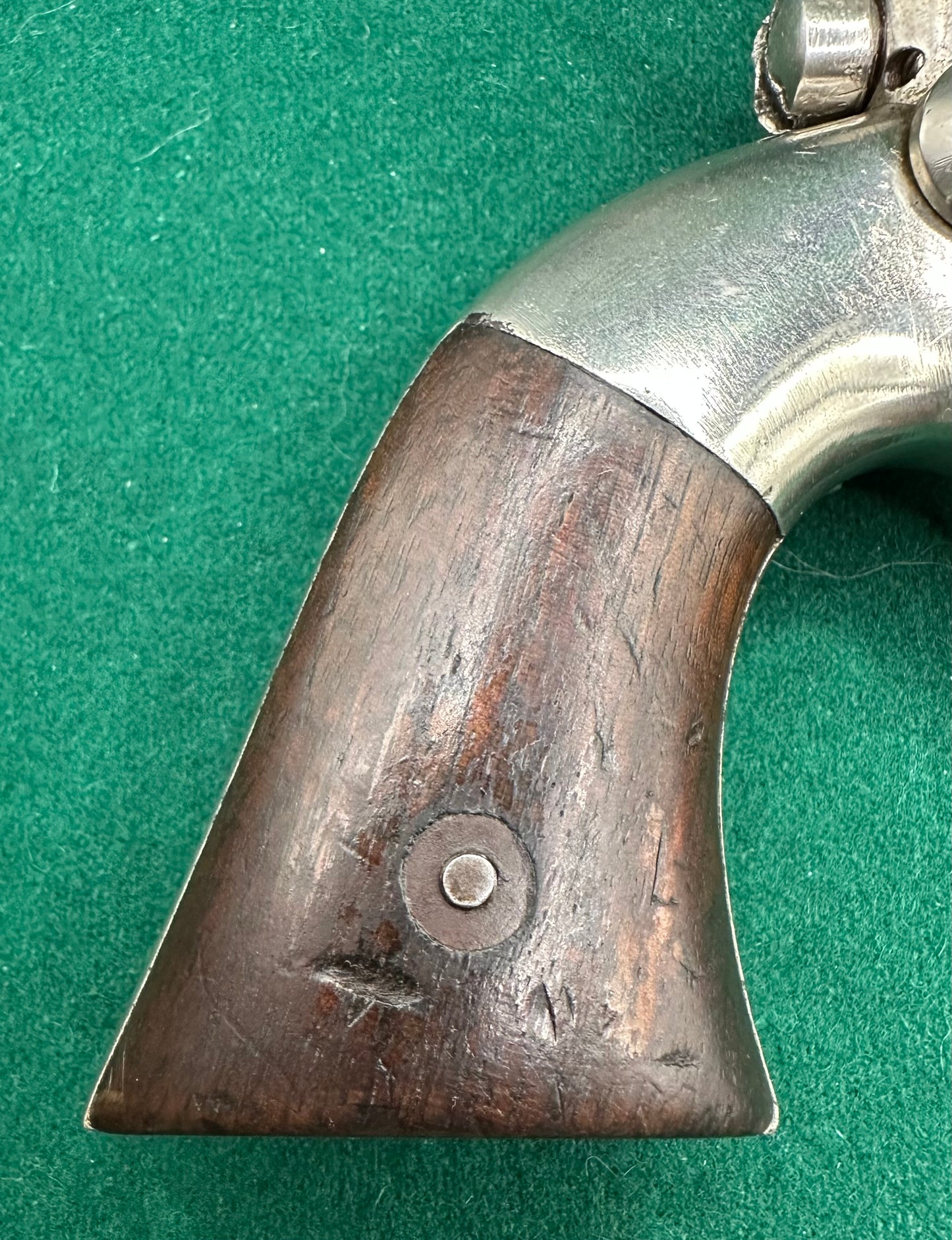 Rare Allen & Wheelock Side Hammer Navy Pistol