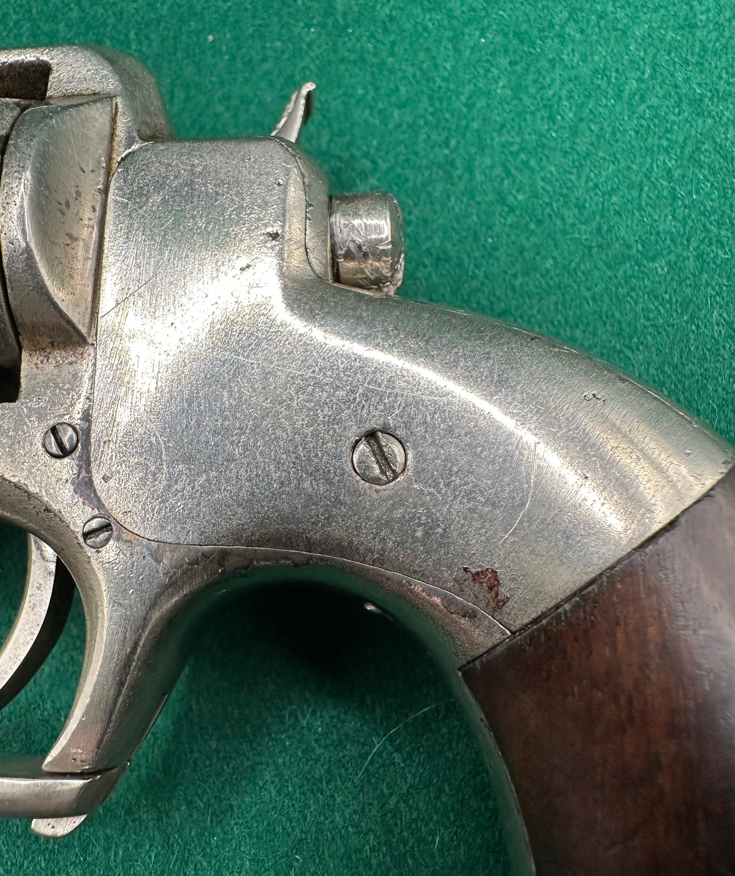 Rare Allen & Wheelock Side Hammer Navy Pistol