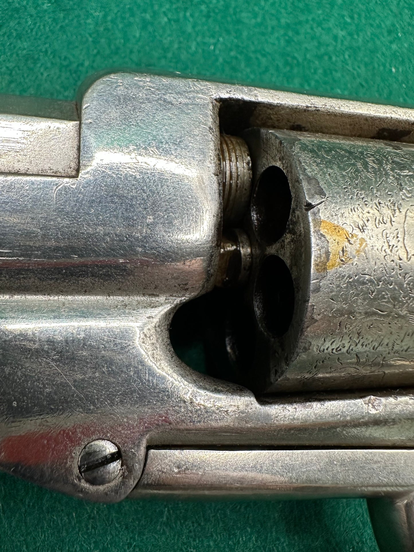 Rare Allen & Wheelock Side Hammer Navy Pistol