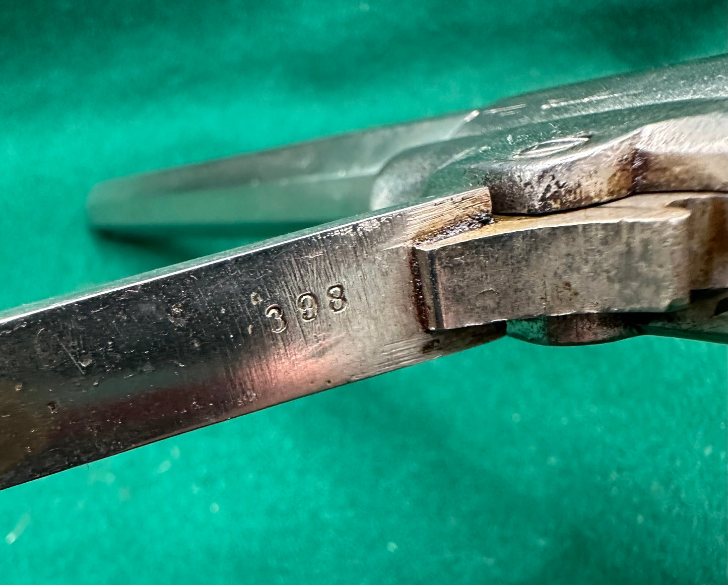 Rare Allen & Wheelock Side Hammer Navy Pistol