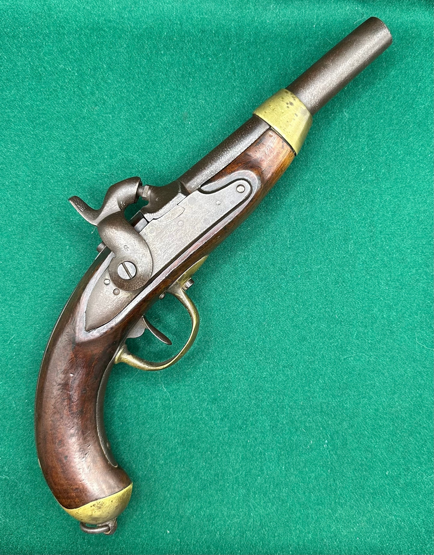An 1822 Type Cavalry Pistol Made By The Piedmontese Government