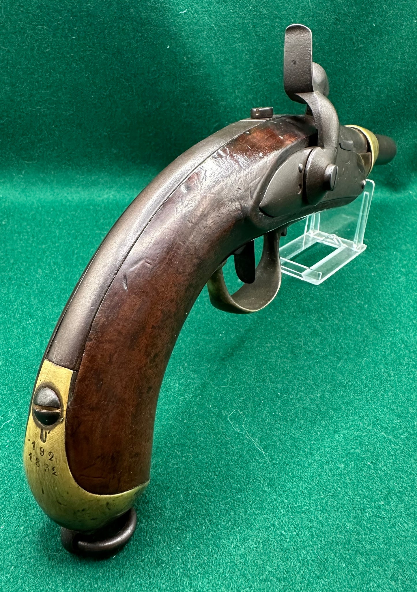 An 1822 Type Cavalry Pistol Made By The Piedmontese Government