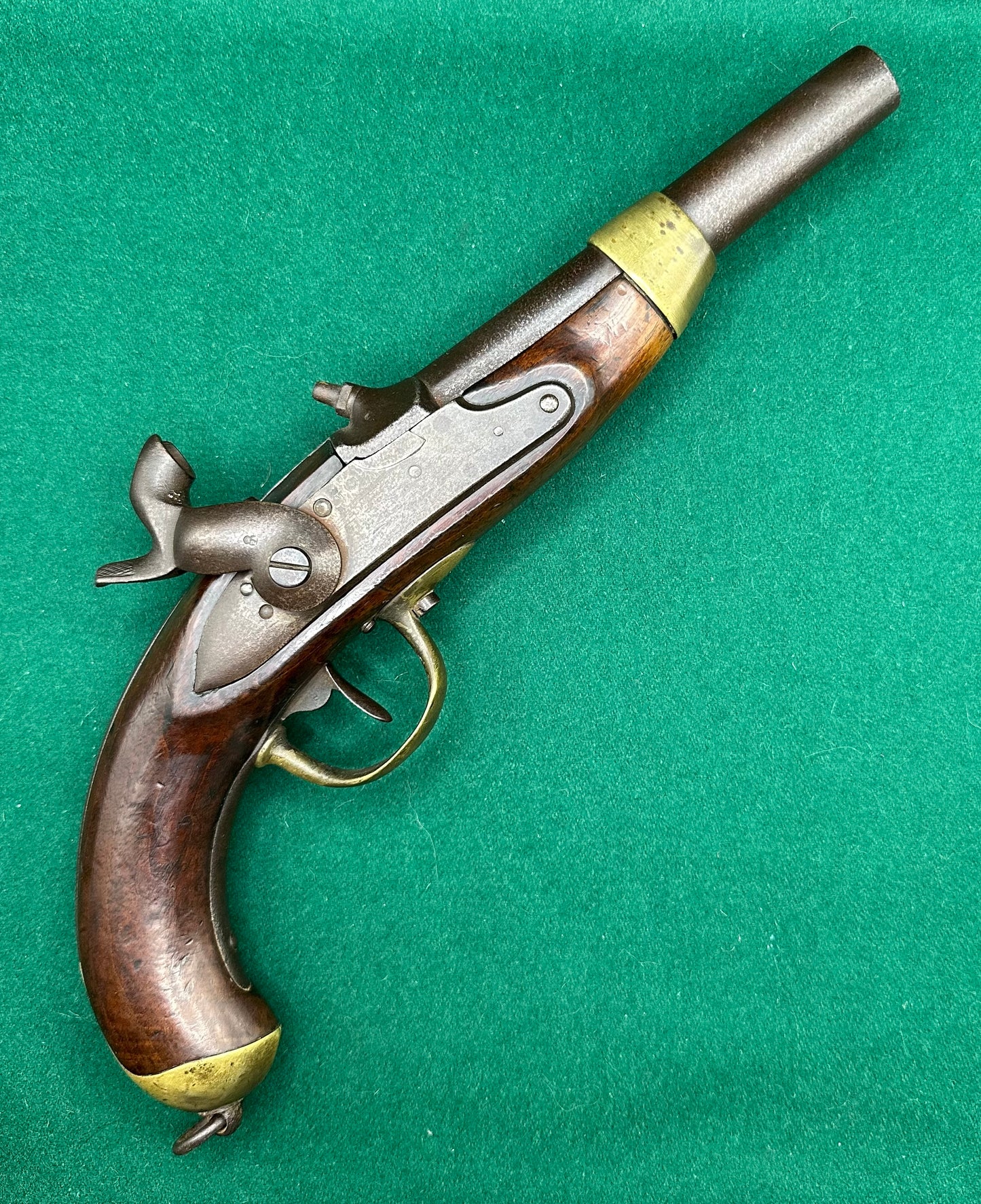 An 1822 Type Cavalry Pistol Made By The Piedmontese Government